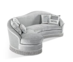 21st Century Pleasure Round Sofa in Velvet