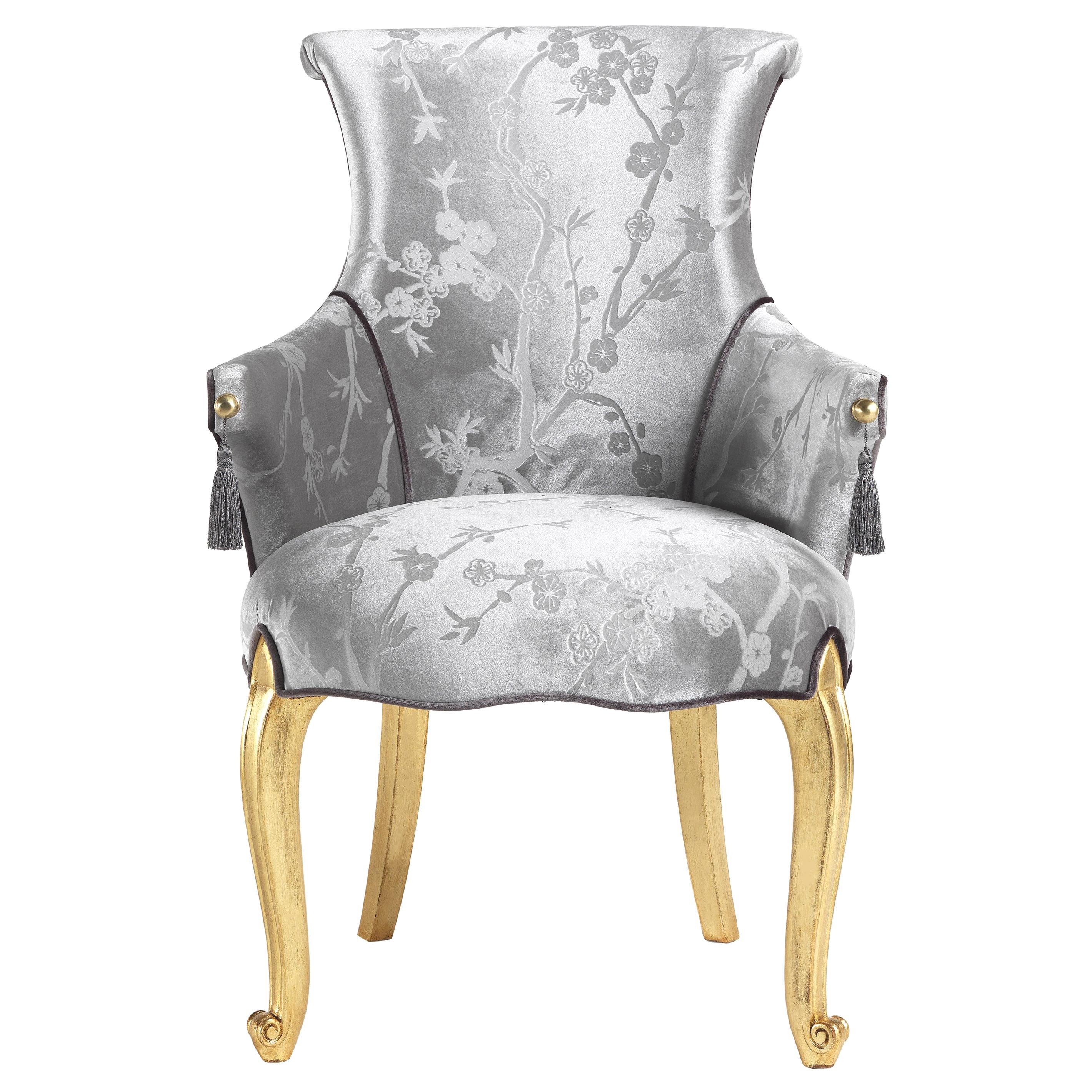 21st Century Rivoli Chair in Fabric For Sale