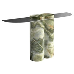 Jumbo Console in Green Onyx