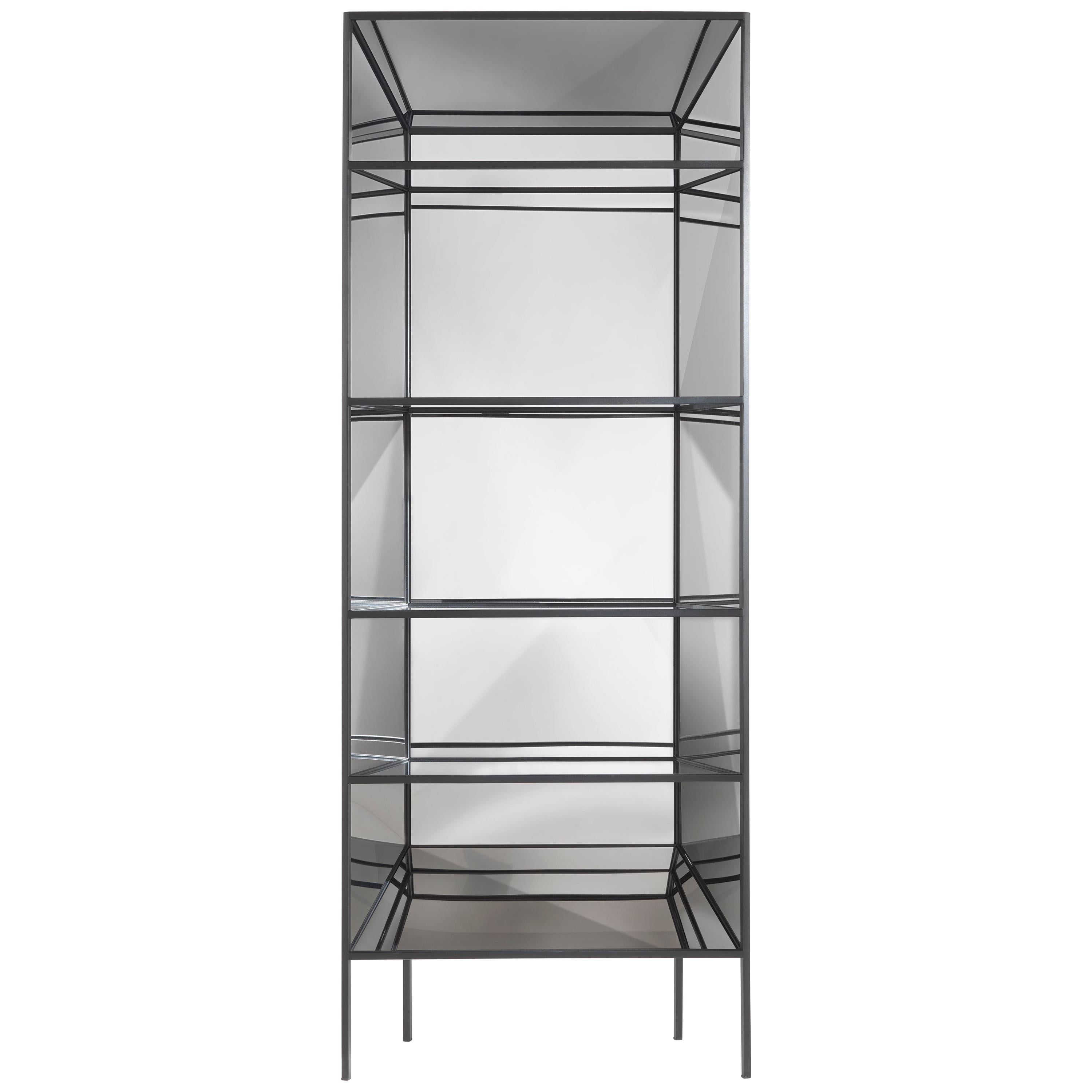 21st Century Perflect Bookcase in Metal by Sam Baron (Central module) For Sale
