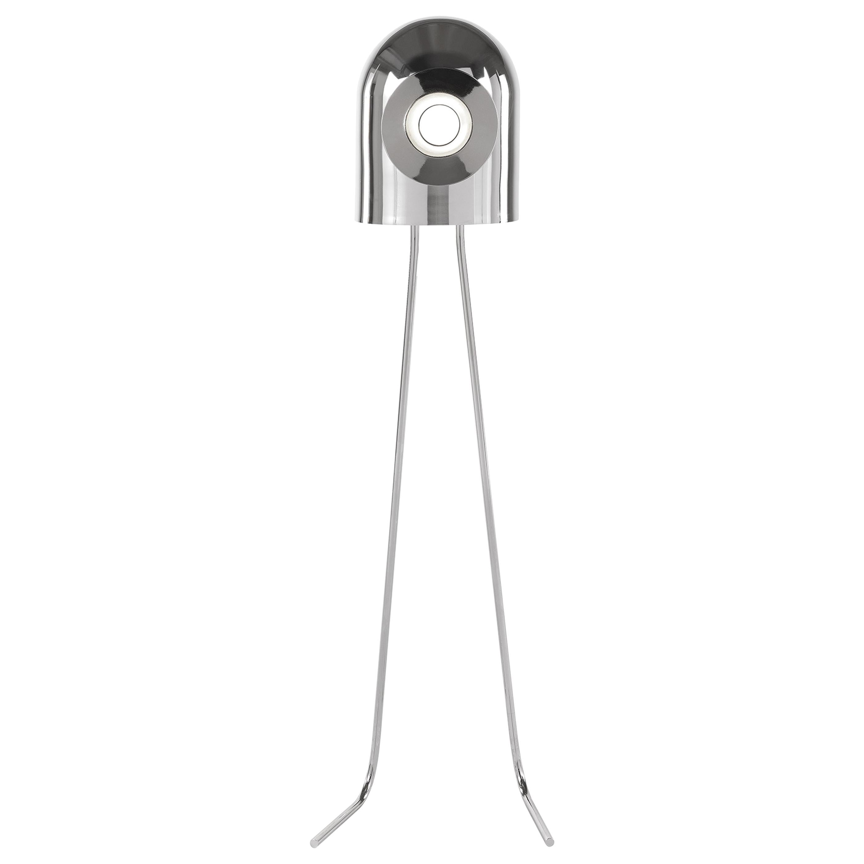 21st Century Rone Floor Lamp in Chrome Finishing by Richard Hutten