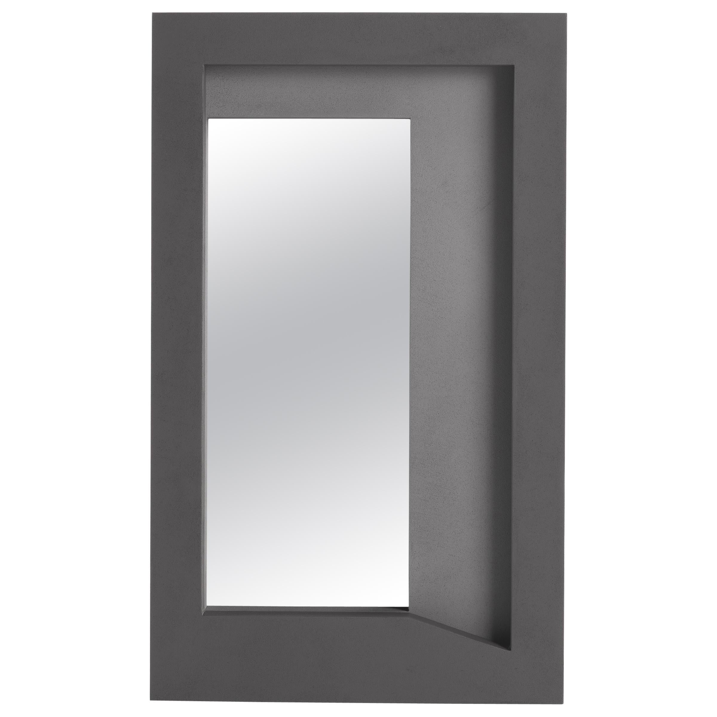 21st Century Undism Mirror in Wood by Gumdesign For Sale