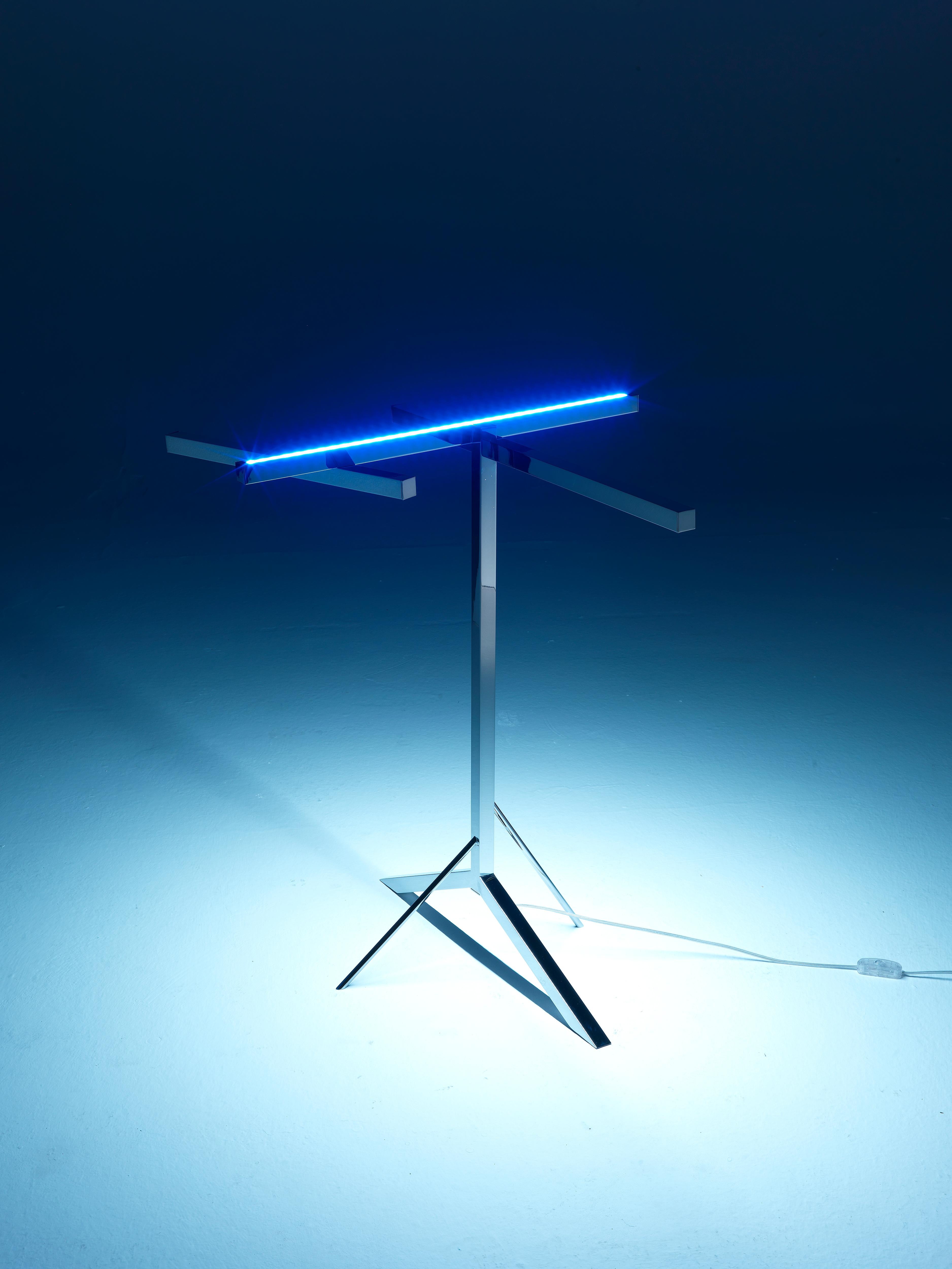 Italian JCP Universe Sun-Ra Eternity Table Lamp by Nanda Vigo For Sale