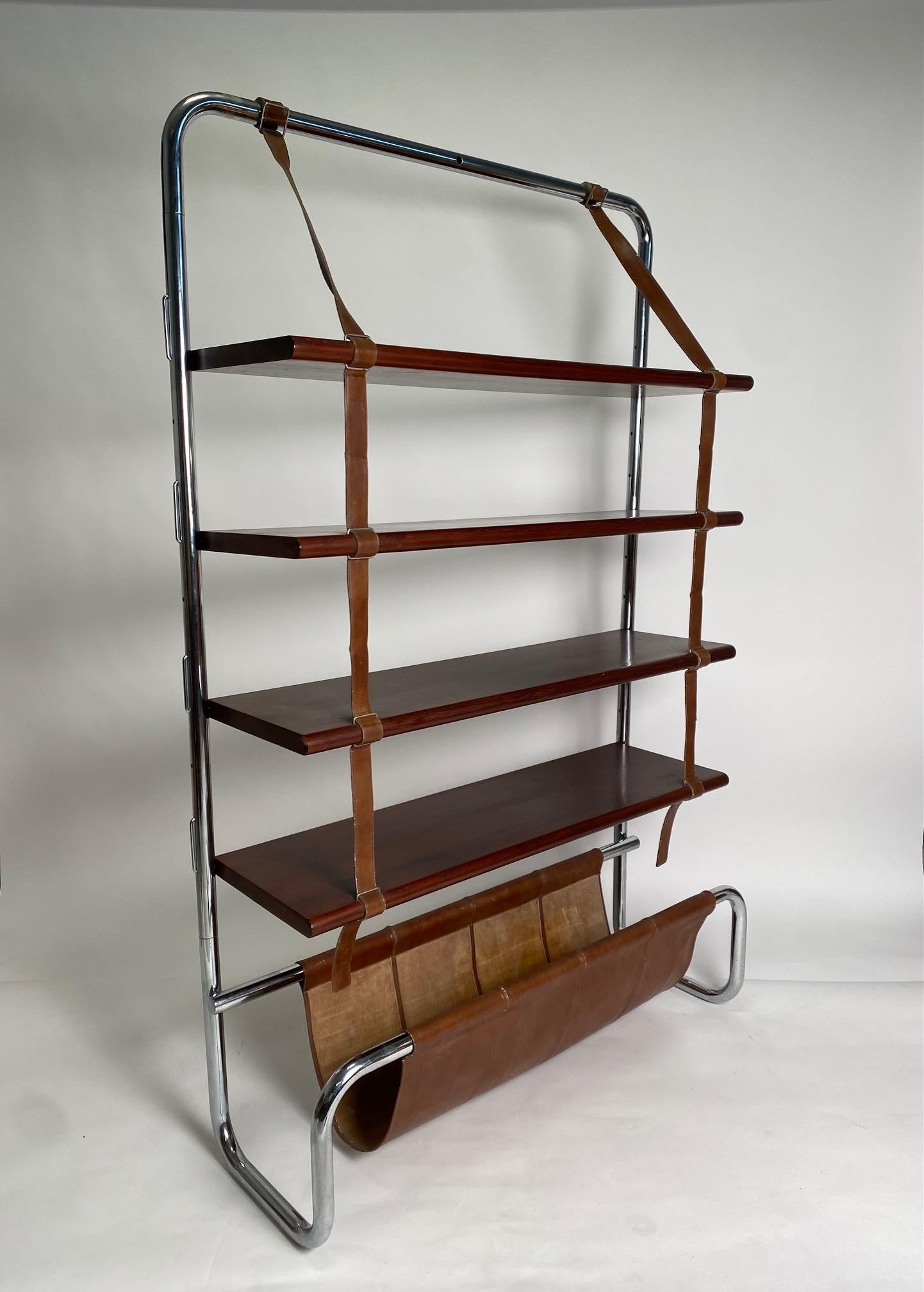 Late 20th Century Jumbo Line Bookcase by Luigi Massoni for Poltronova, Italy 1970s (First Edition) For Sale