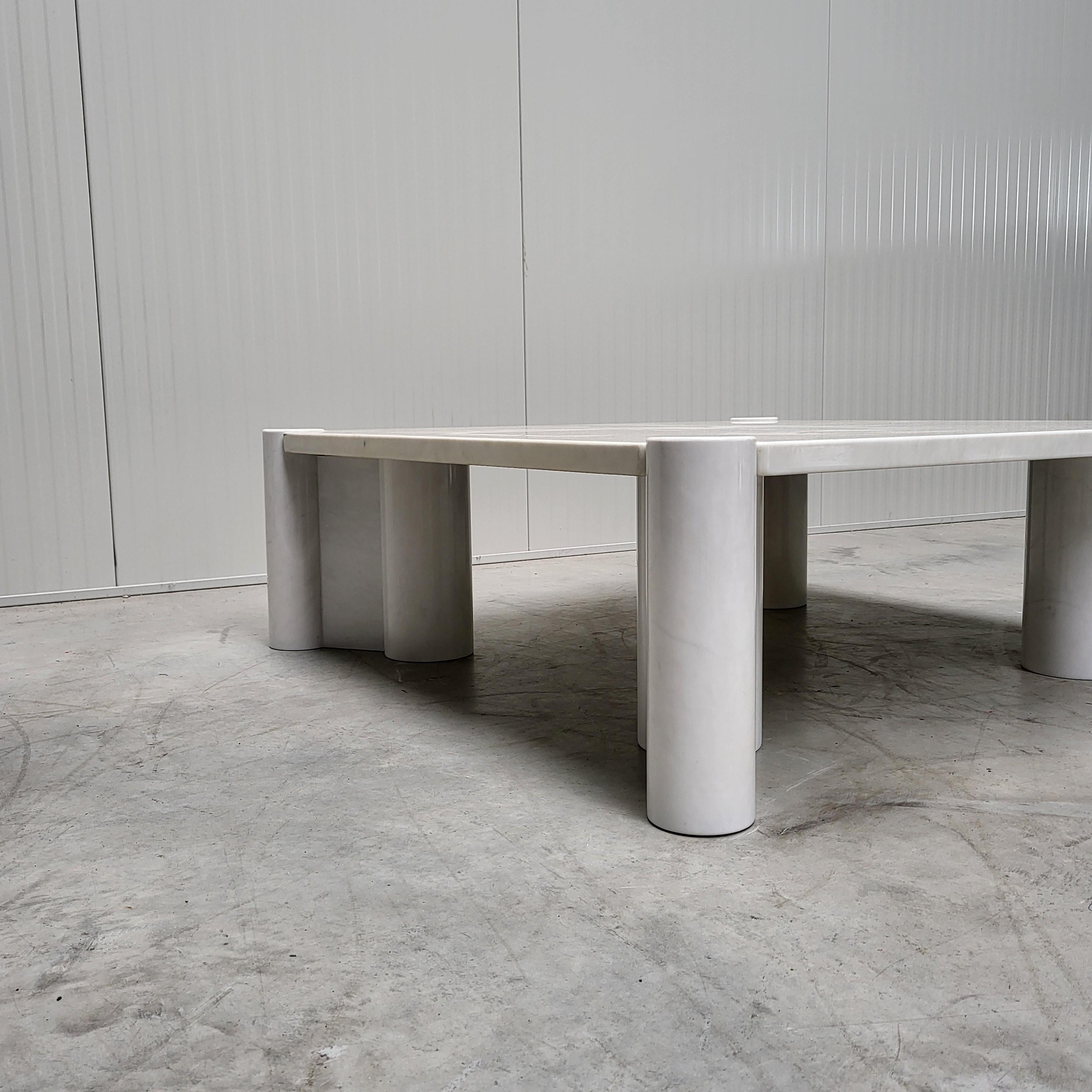 Couchtisch aus Jumbo-Marmor von Gae Aulenti für Knoll International, 1960er Jahre im Zustand „Gut“ im Angebot in Aachen, NW