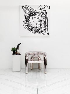 Jumbo NYC Neotonic Lounge Chair in Chrome