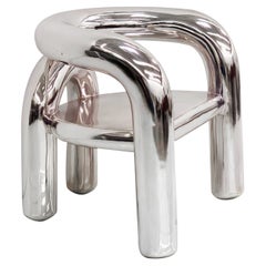 Jumbo NYC Neotonic Lounge Chair in Chrome