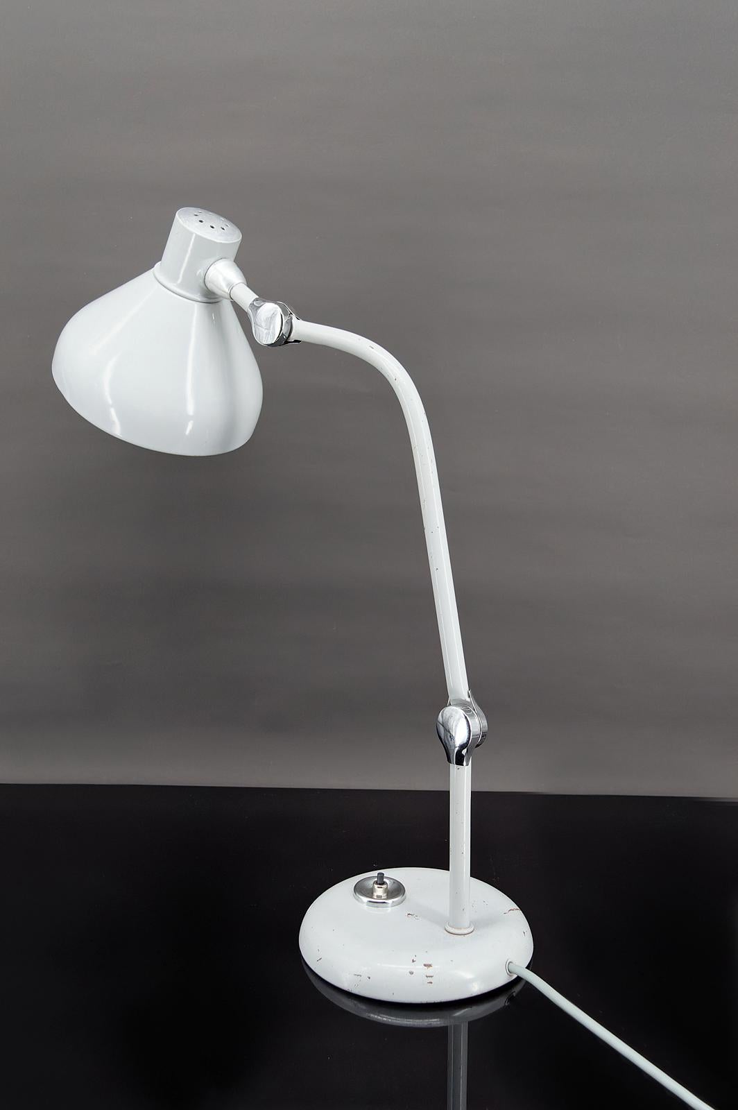 French JUMO GS1 lamp, France, circa 1950 For Sale