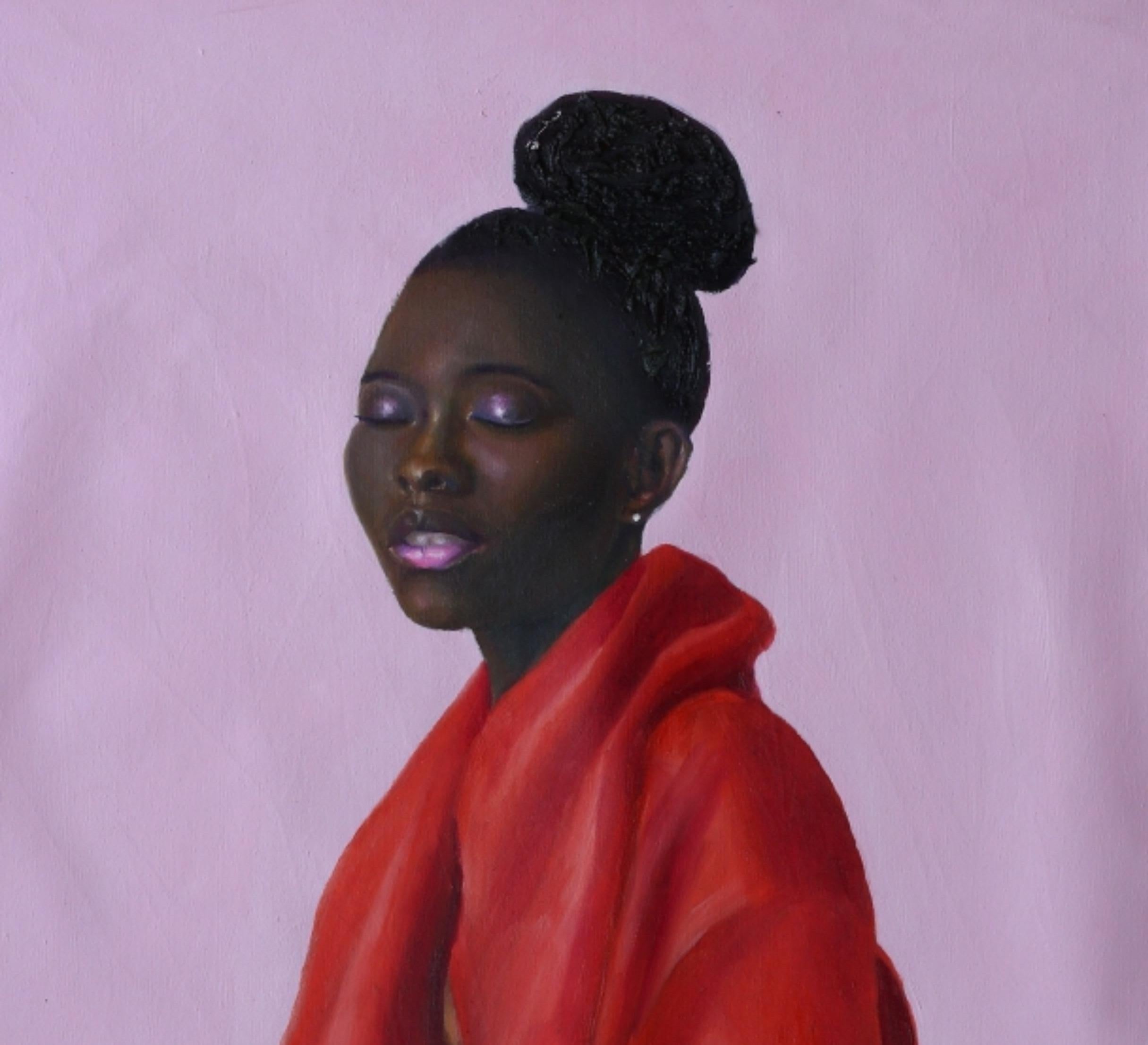 Flame of Passion - Painting by Jumoke Oyetunde