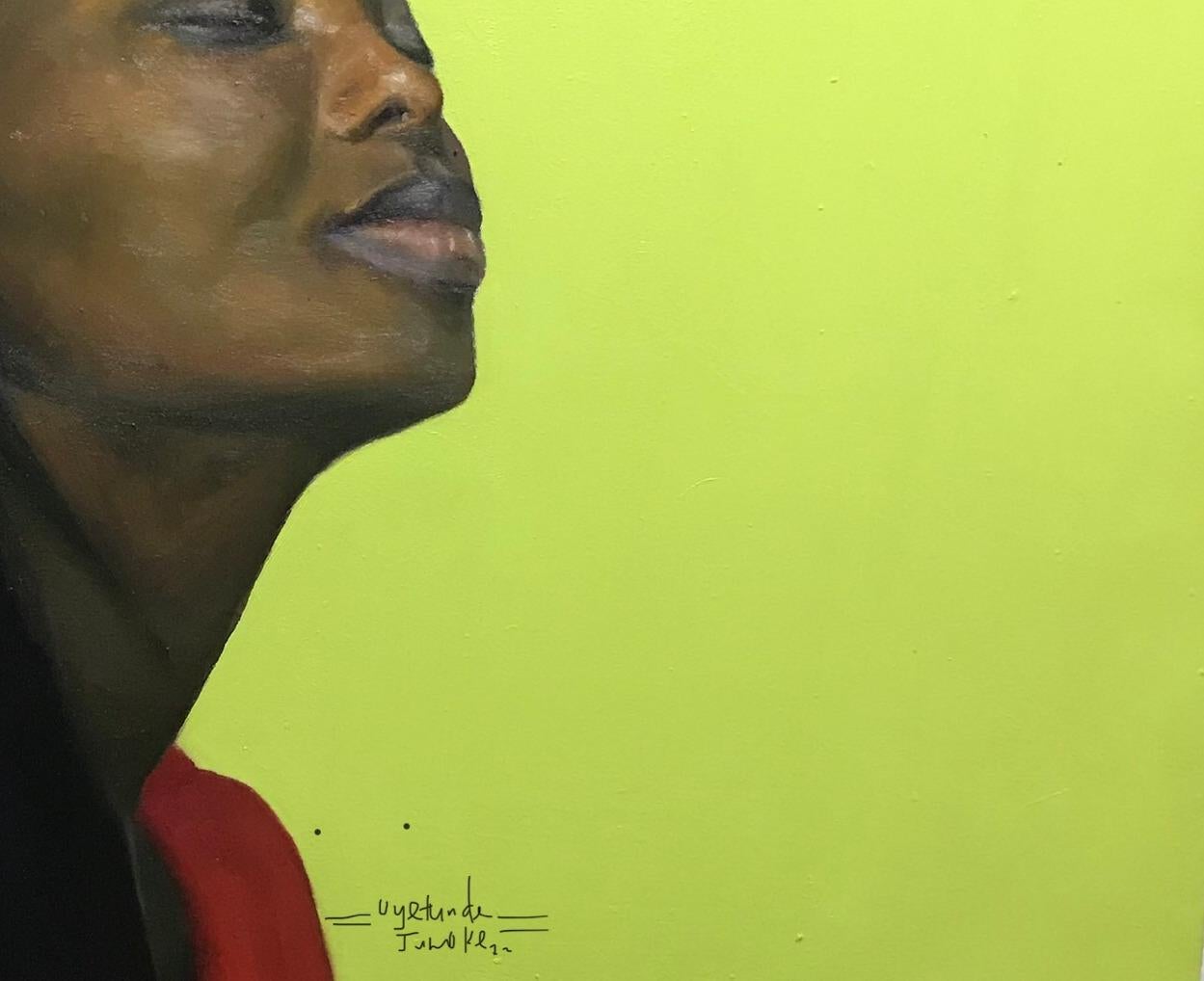Recall - Contemporary Painting by Jumoke Oyetunde