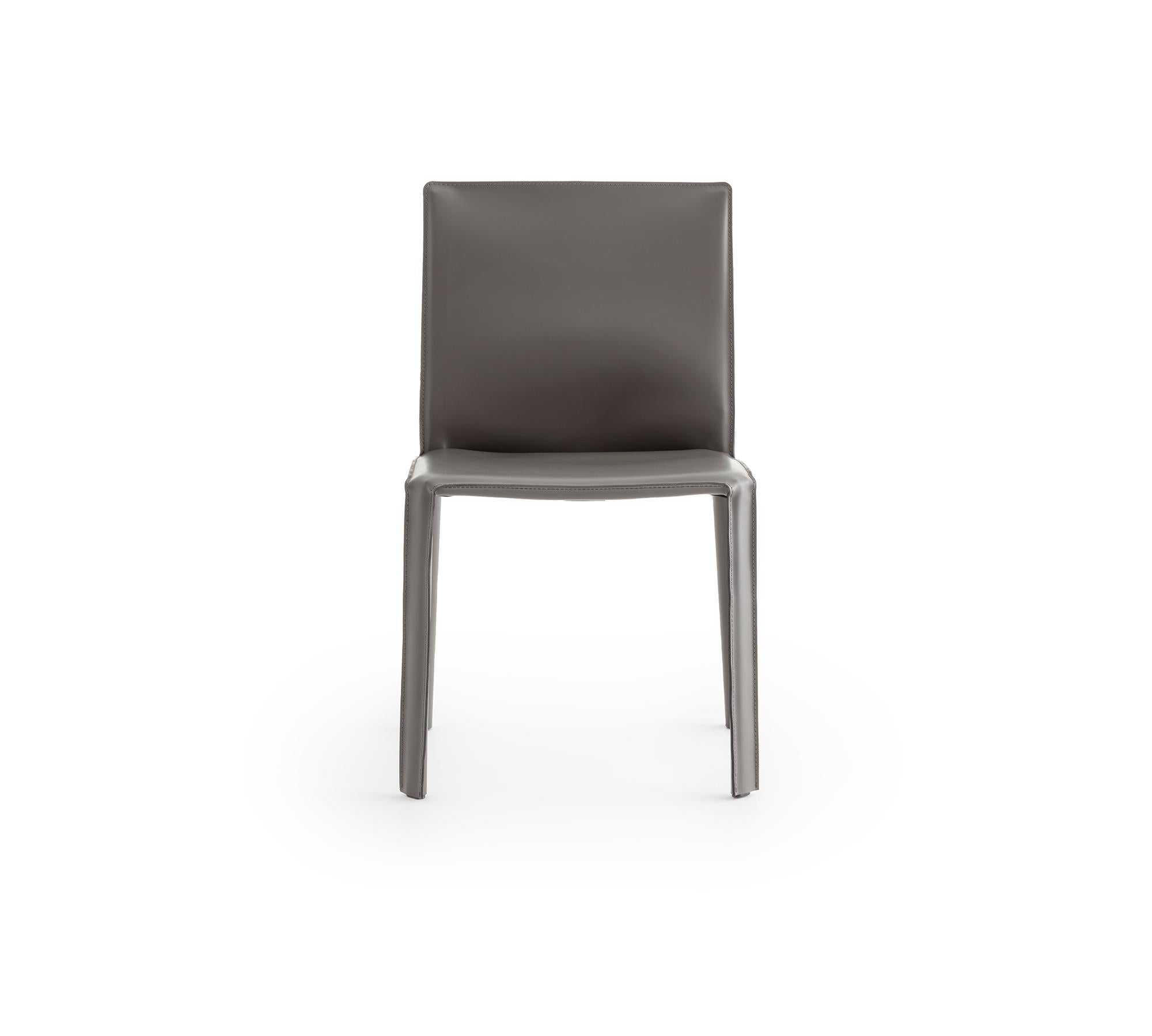Jumpsuite Chaise en cuir anthracite par Morica Design en vente 1