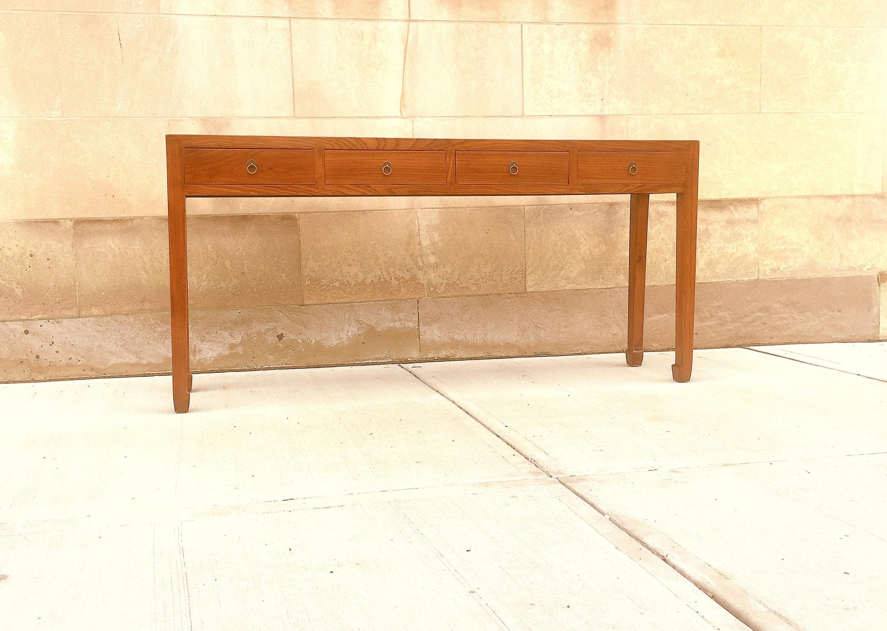 Jumu Console Table with Drawers In Excellent Condition In Greenwich, CT