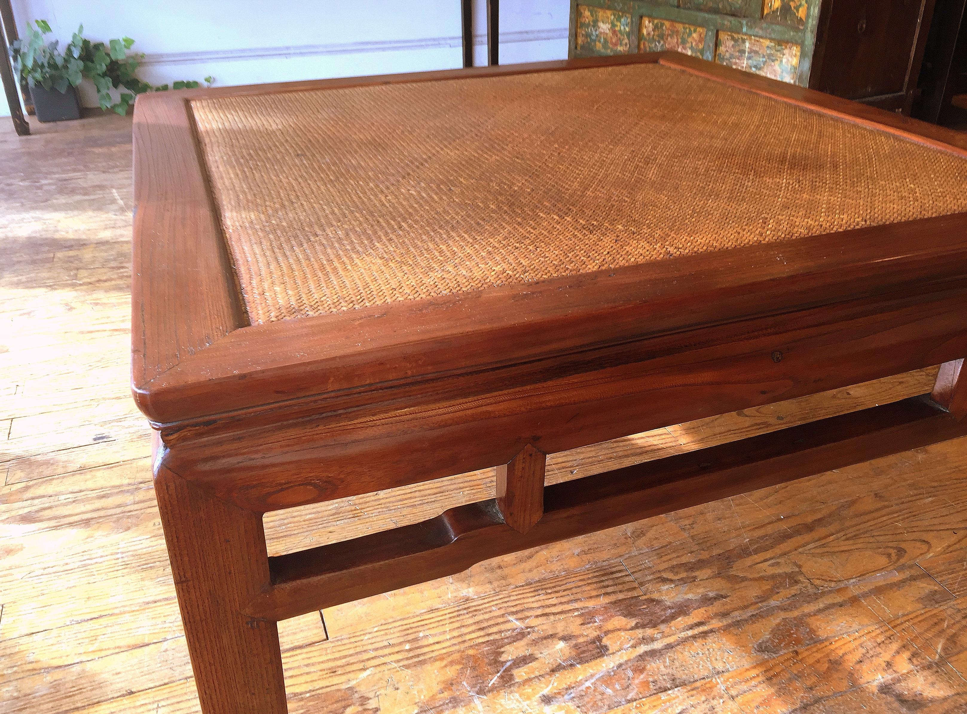 Jumu Square Low Table / Coffee Table avec Canned Top en vente 1