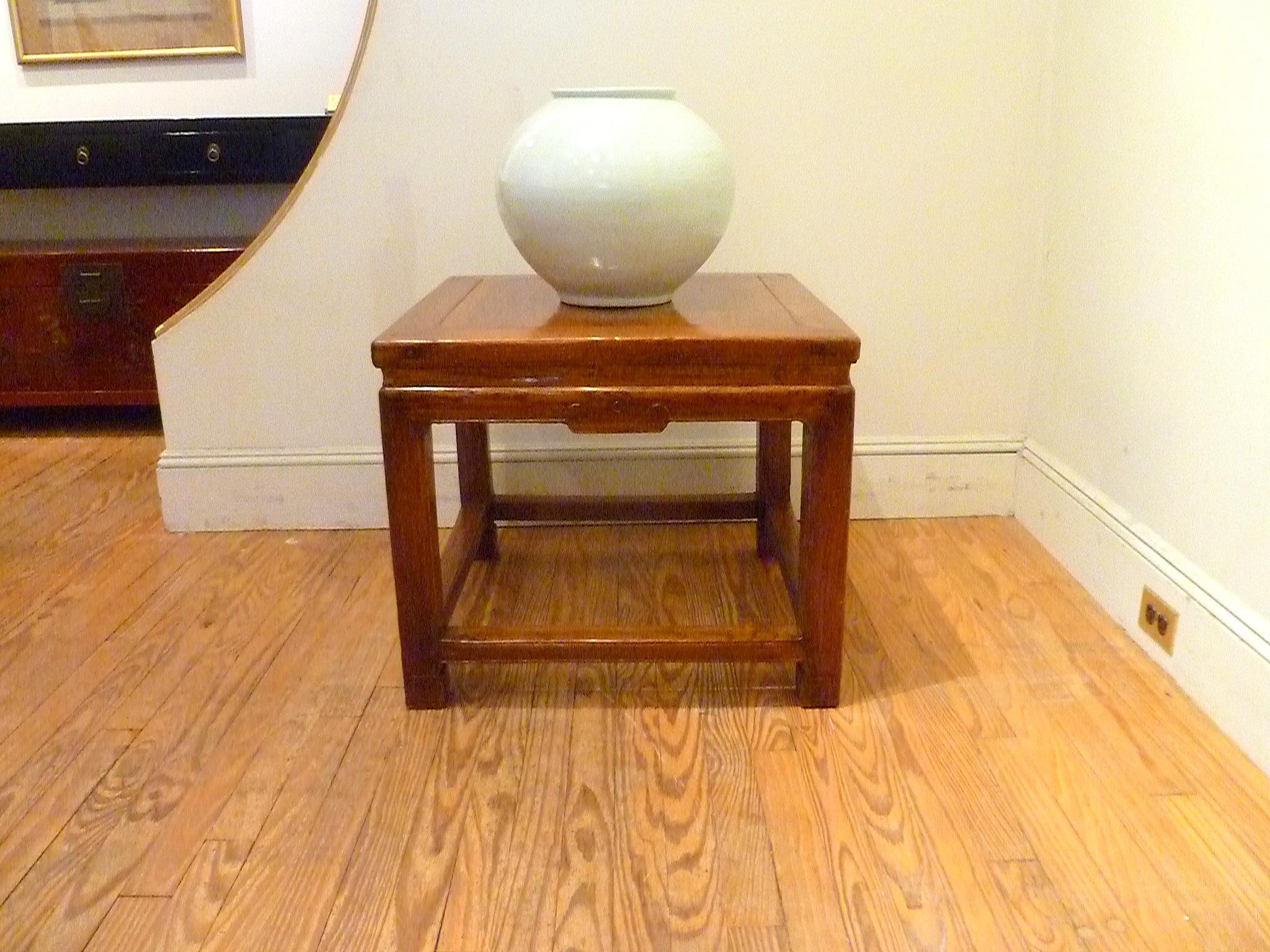 Ming Jumu Square Side Table For Sale