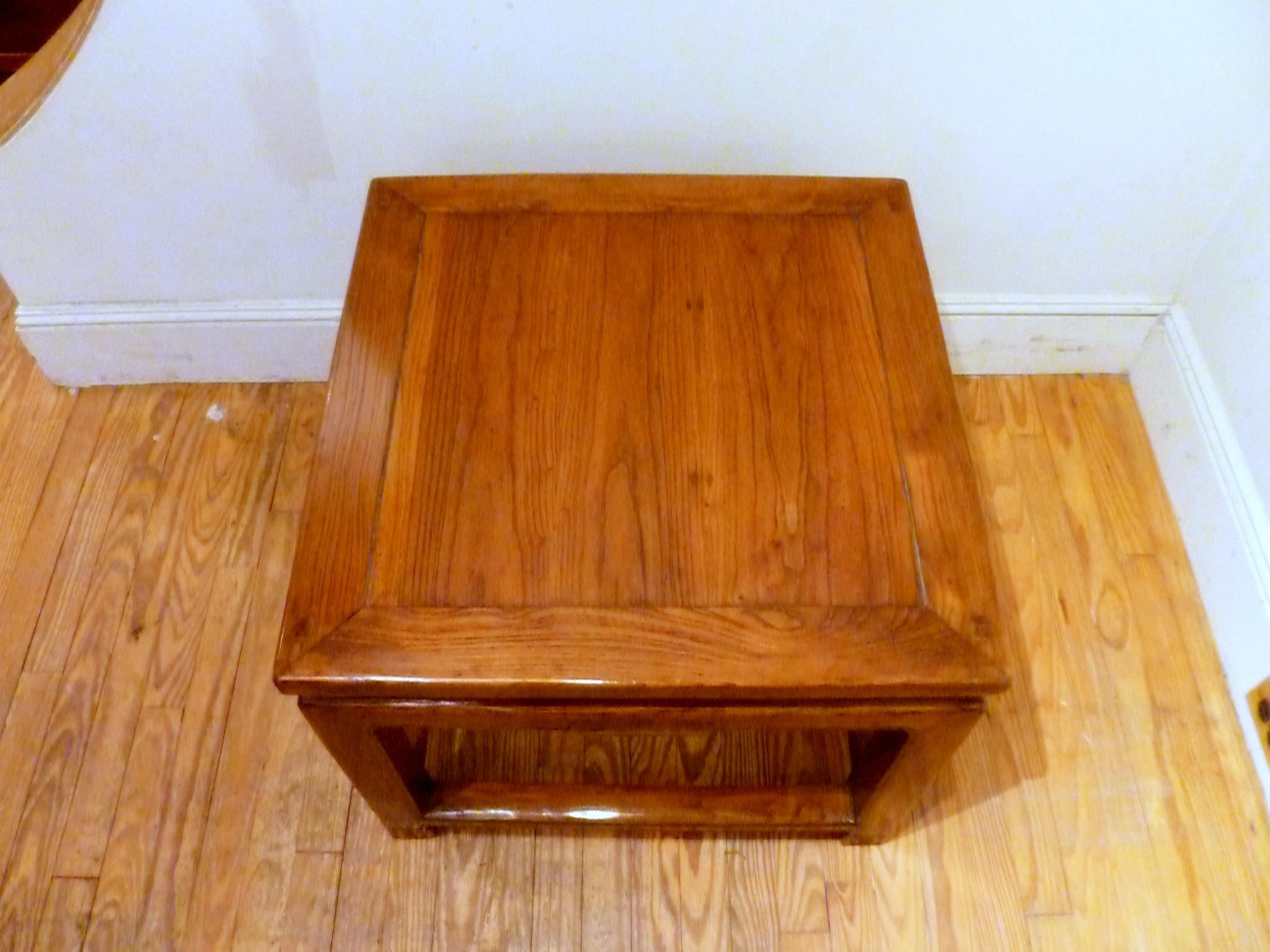 20th Century Jumu Square Side Table For Sale