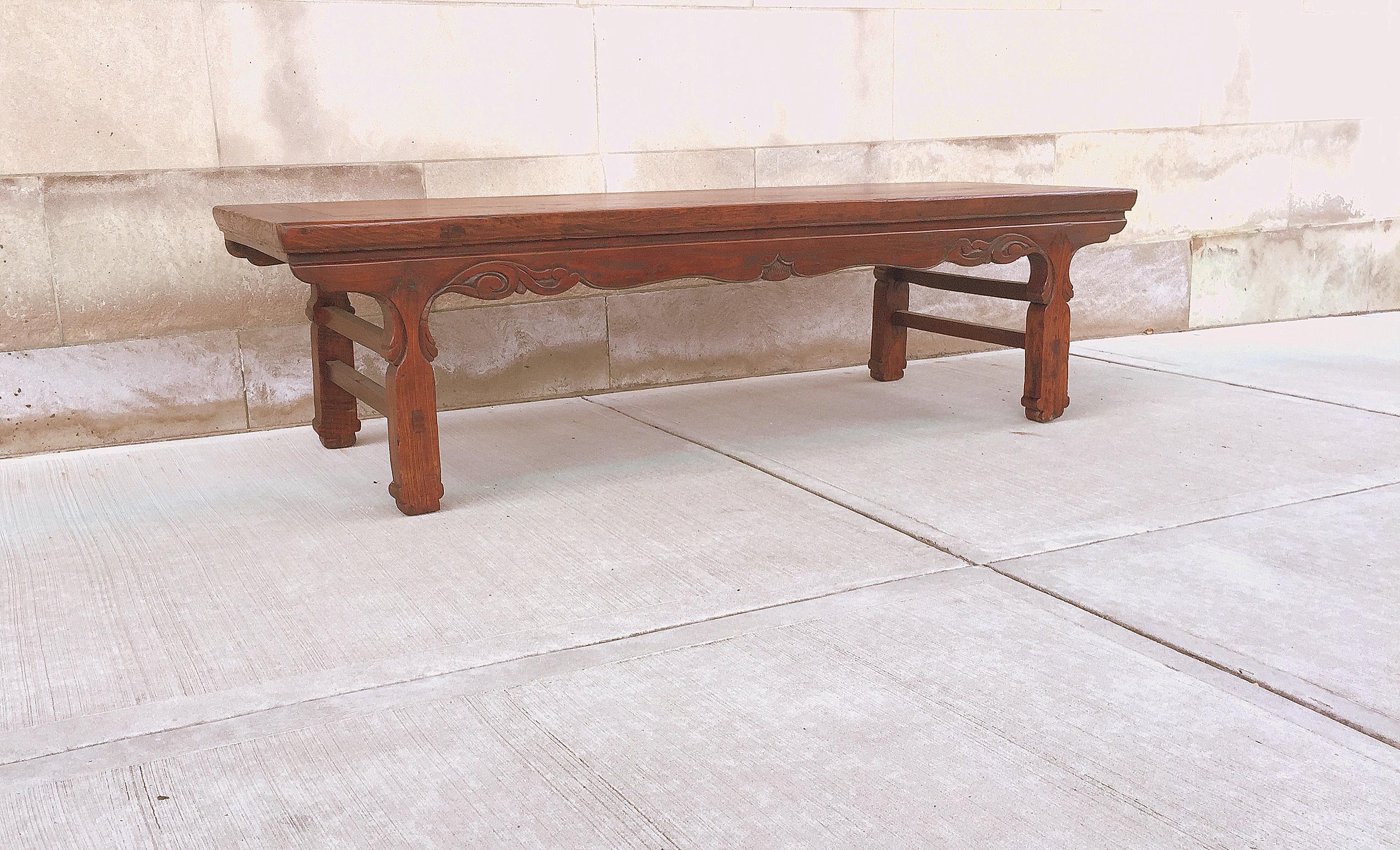 Jumu Wood Asian Kang Low Table For Sale 1