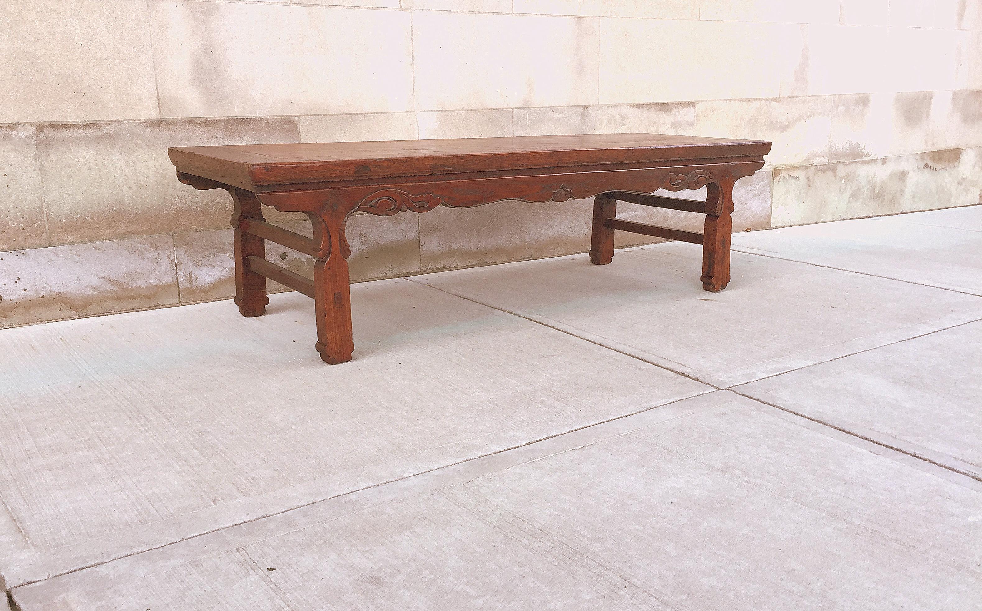 Jumu Wood Asian Kang Low Table For Sale 2