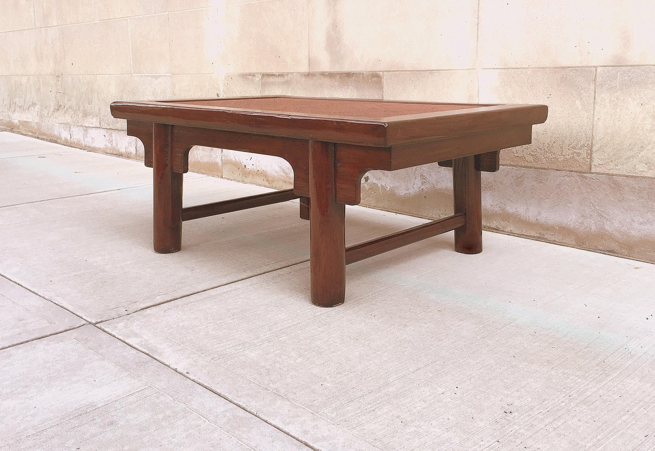 Chinese Jumu Wood Low Table For Sale