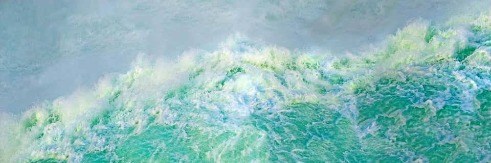 Invisible Scape – Jun Ahn, Water, Wave, Summer, Blue, Ocean, Color Photography