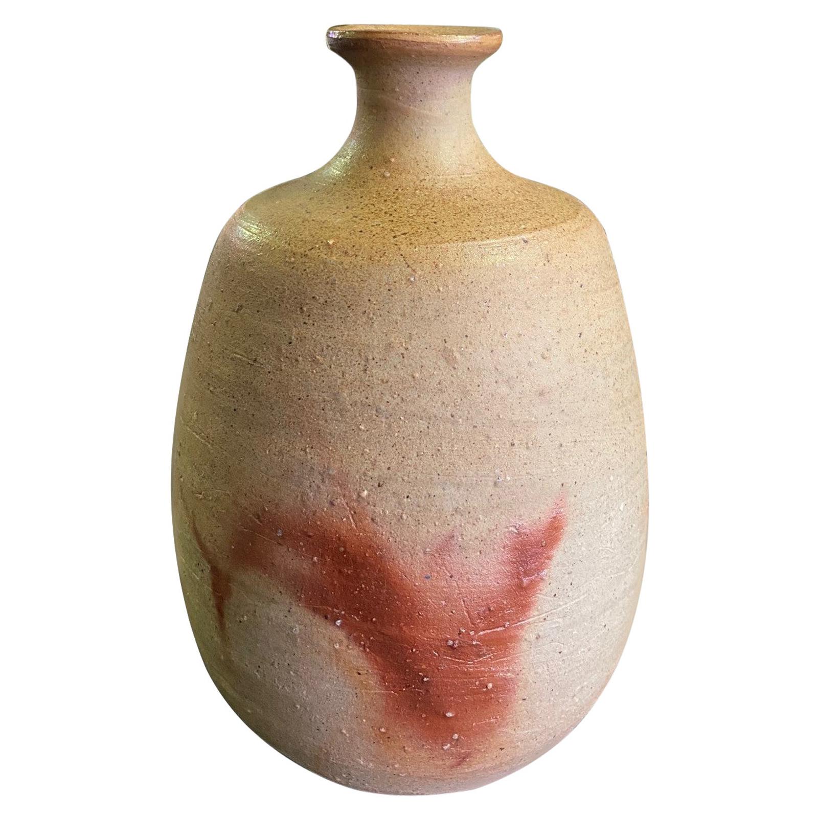 Contemporary Japanese Sake Bottle by Kakurezaki Ryuichi For Sale at 1stDibs