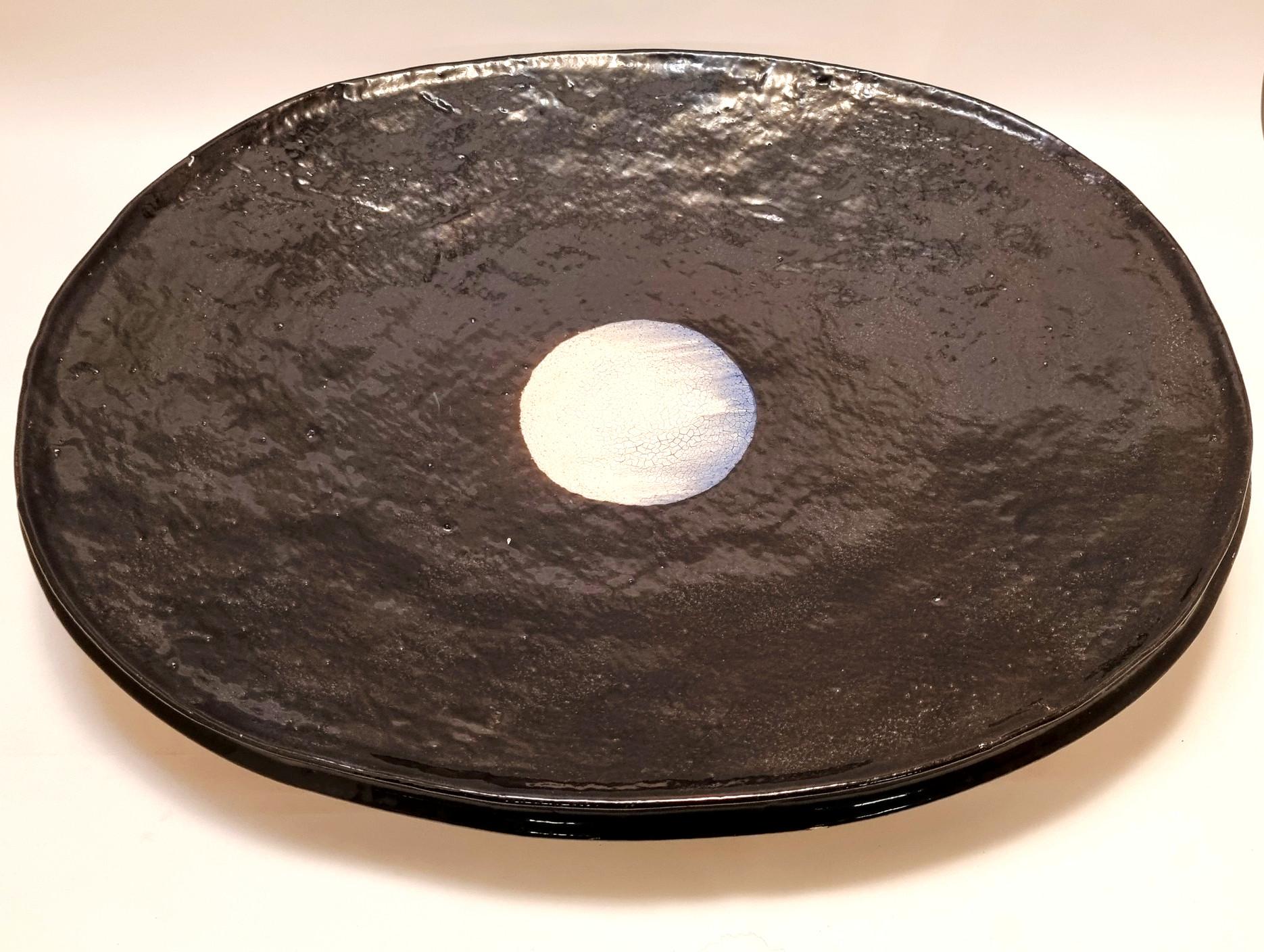 Untitled Glazed Slab (Oval)