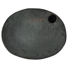 Jun Kaneko, signierte Monumental Art Studio Pottery Keramik-Wandskulpturteller