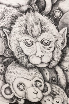 "#MONKEYPOP", Figurative, Monkey Motif, Depictions of Animals, Lithography