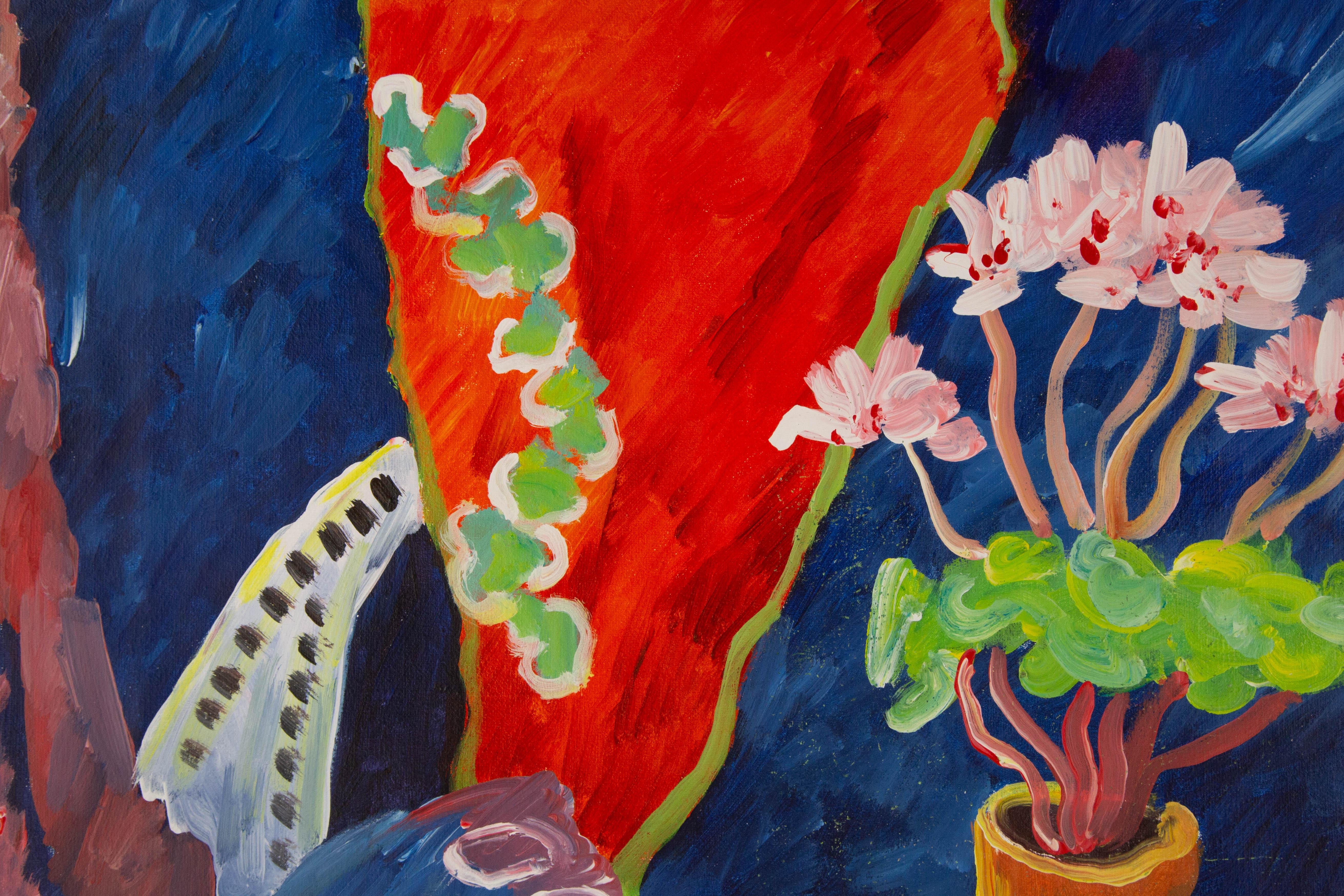 Jun Liu Stillleben Original Acryl auf Leinwand „Fotorealismus IV“ im Angebot 1