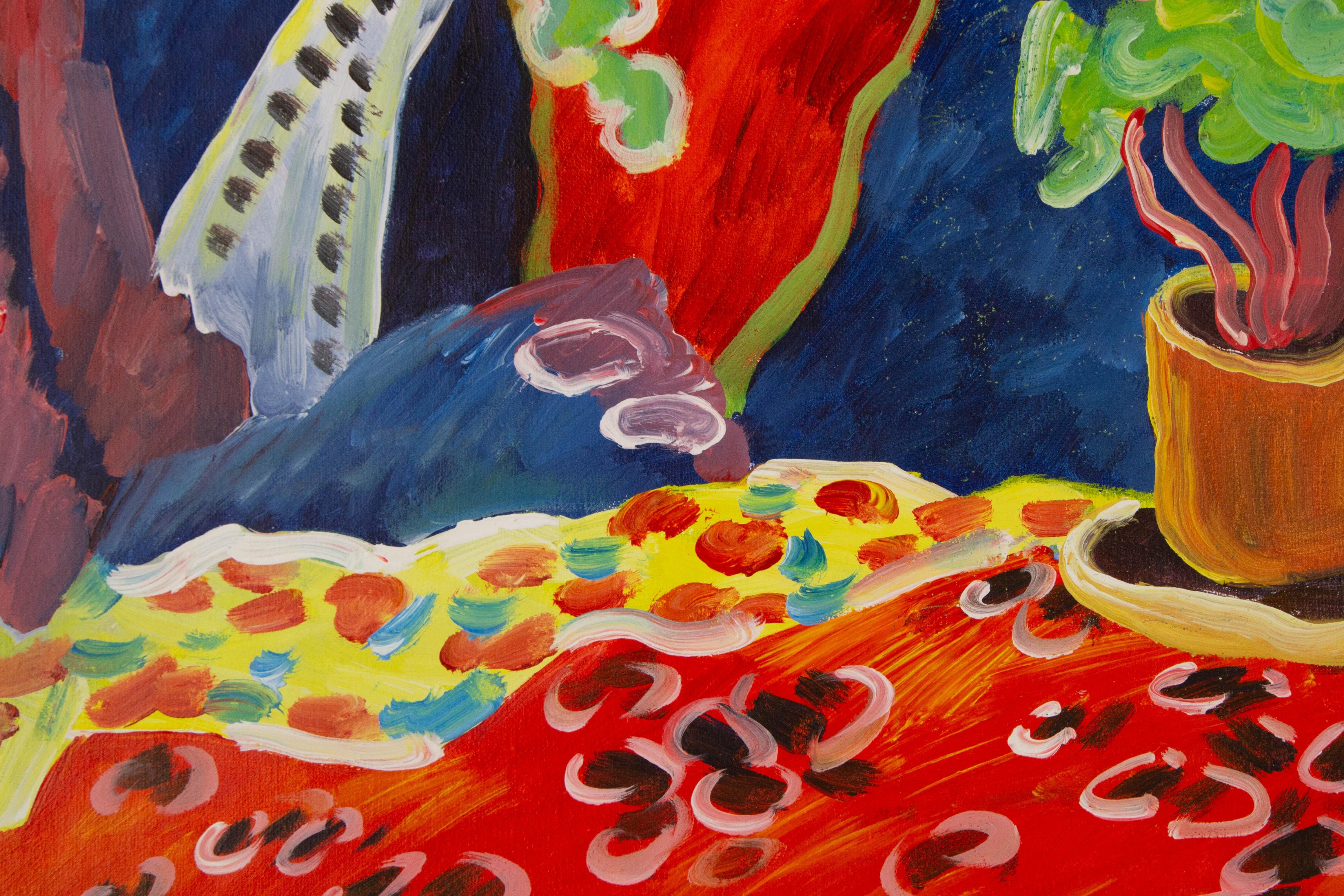 Jun Liu Stillleben Original Acryl auf Leinwand „Fotorealismus IV“ im Angebot 2