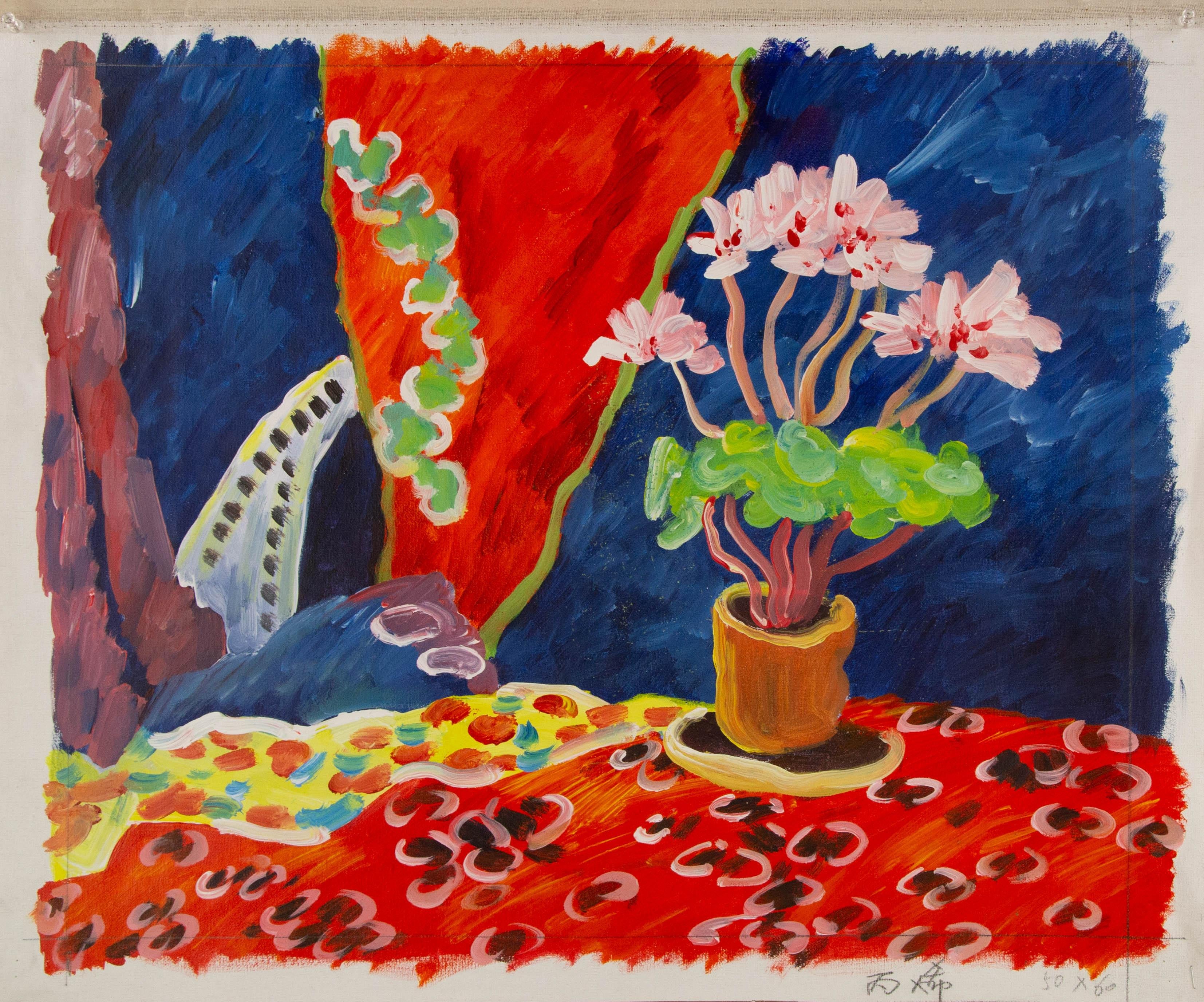 Jun Liu Stillleben Original Acryl auf Leinwand „Fotorealismus IV“ im Angebot 7