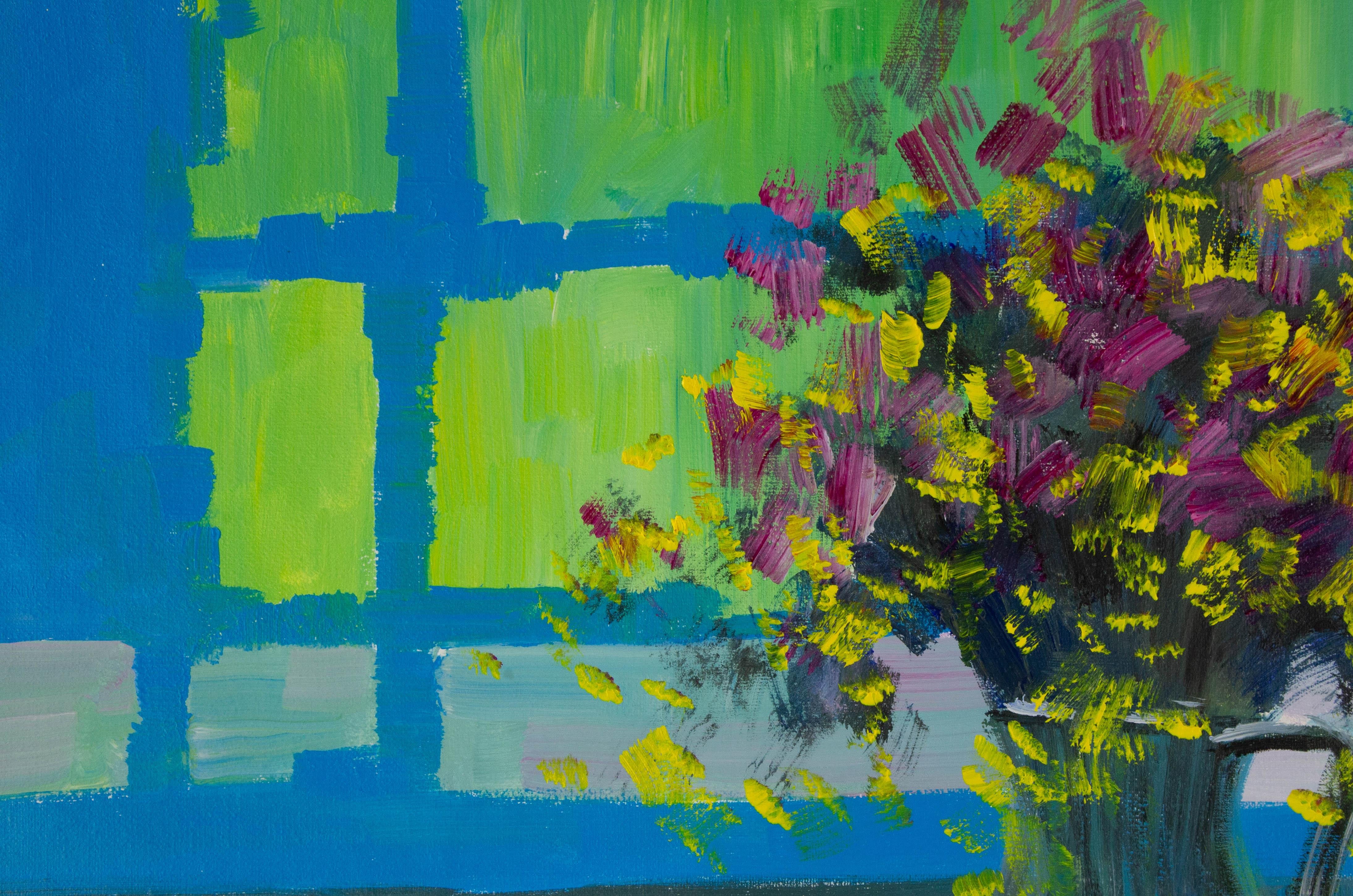 Jun Liu Stillleben Original Acryl auf Leinwand „Fotorealismus VI“ im Angebot 1