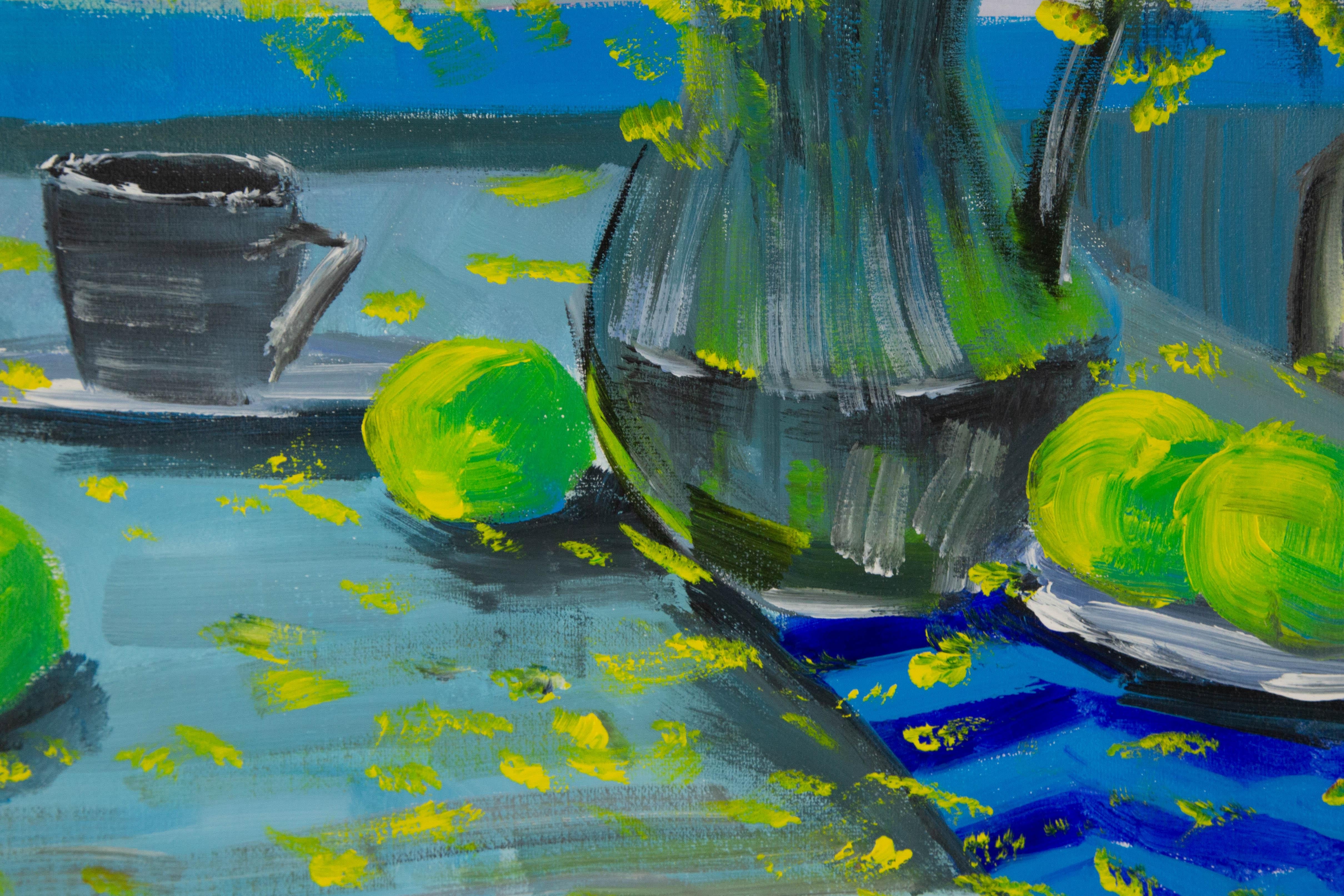 Jun Liu Stillleben Original Acryl auf Leinwand „Fotorealismus VI“ im Angebot 6