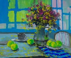 Jun Liu Still Life Original Acrylic On Canvas "Photo Realism VI"