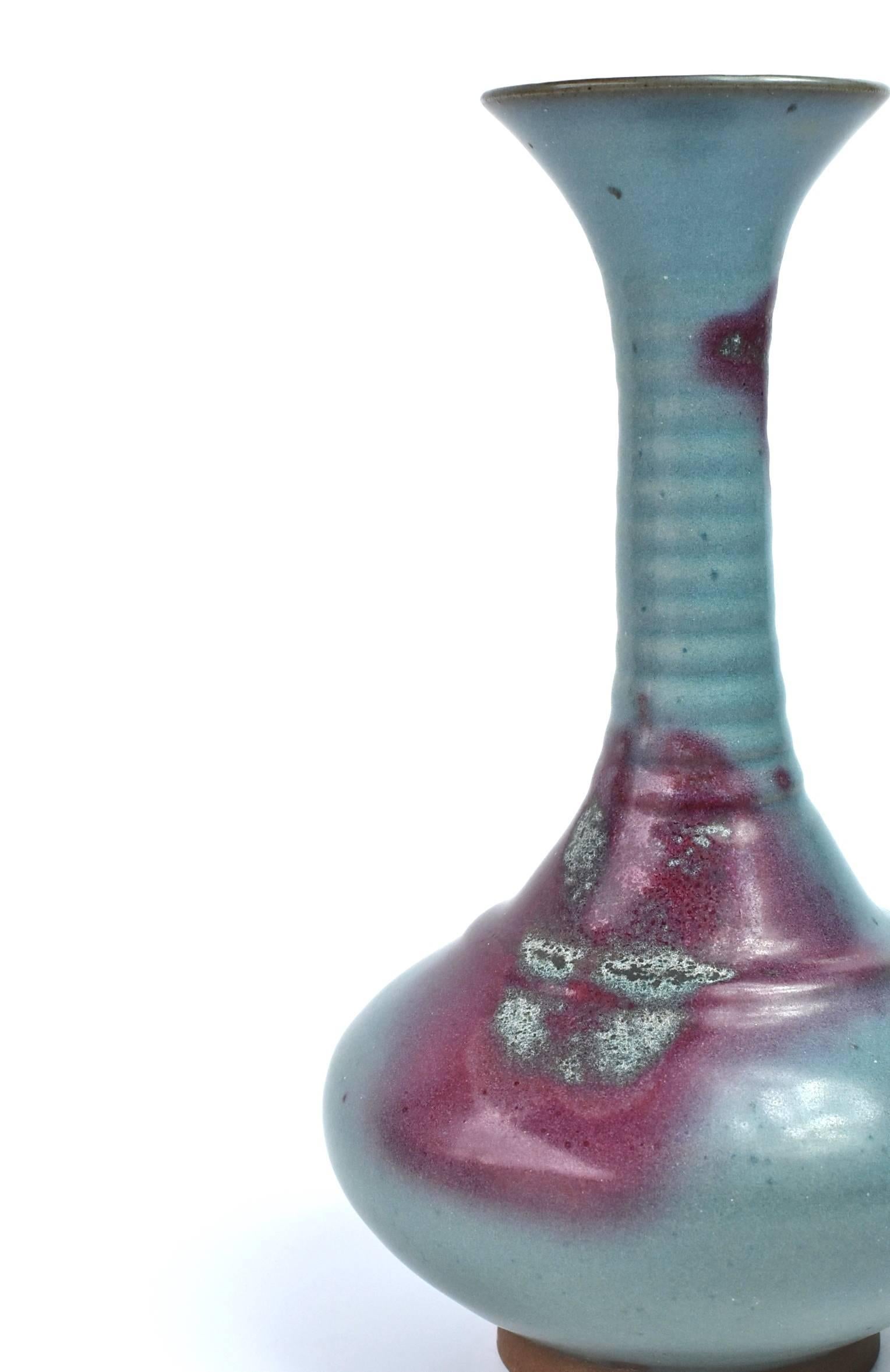 Chinesische Jun-Ware-Porzellanvase, Tang-Dynastie, Vase 3 im Angebot 3