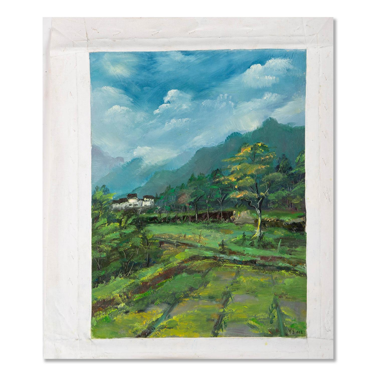 Jun Ye Impressionist Original Oil On Canvas 