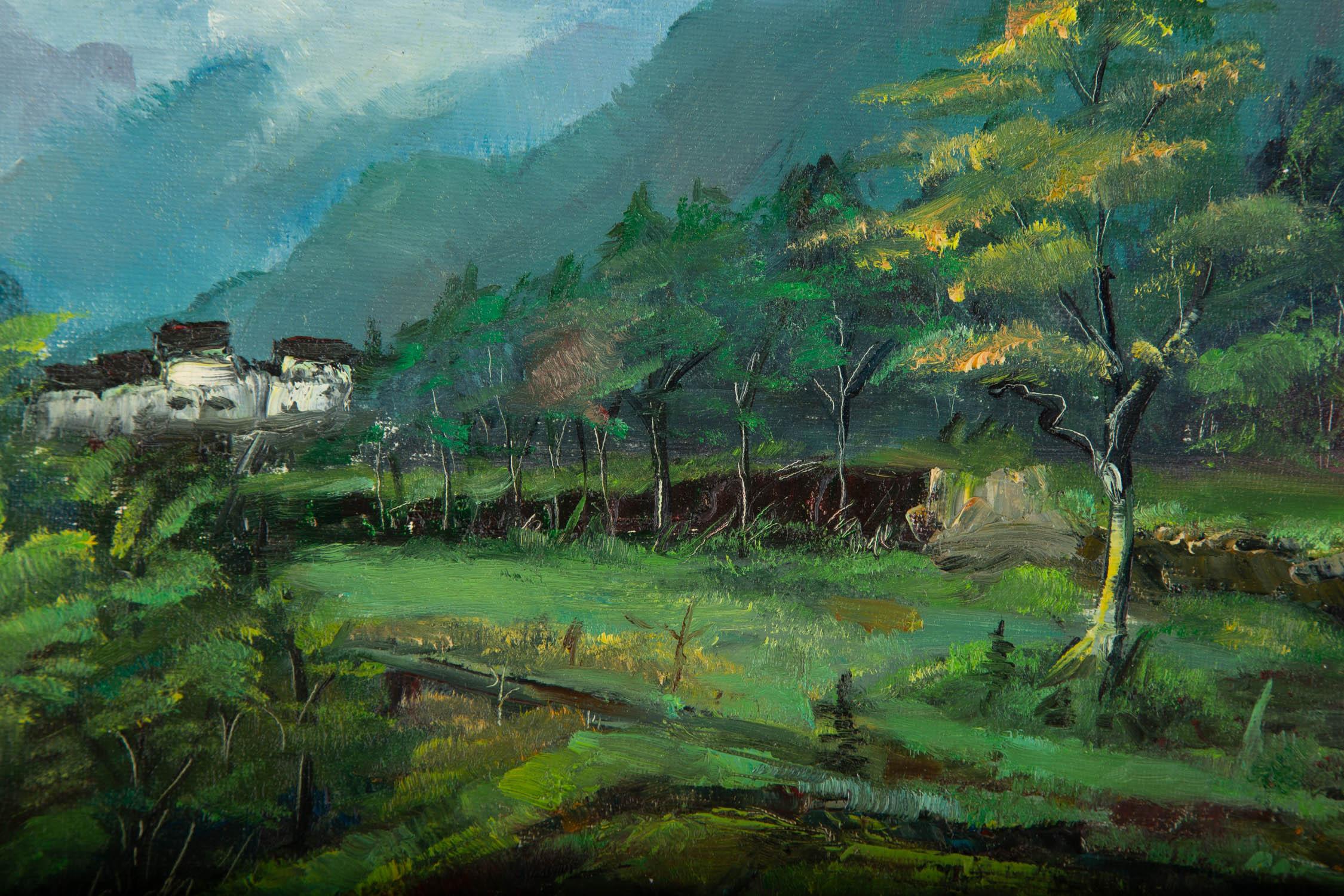 Jun Ye Impressionist Original Oil On Canvas 