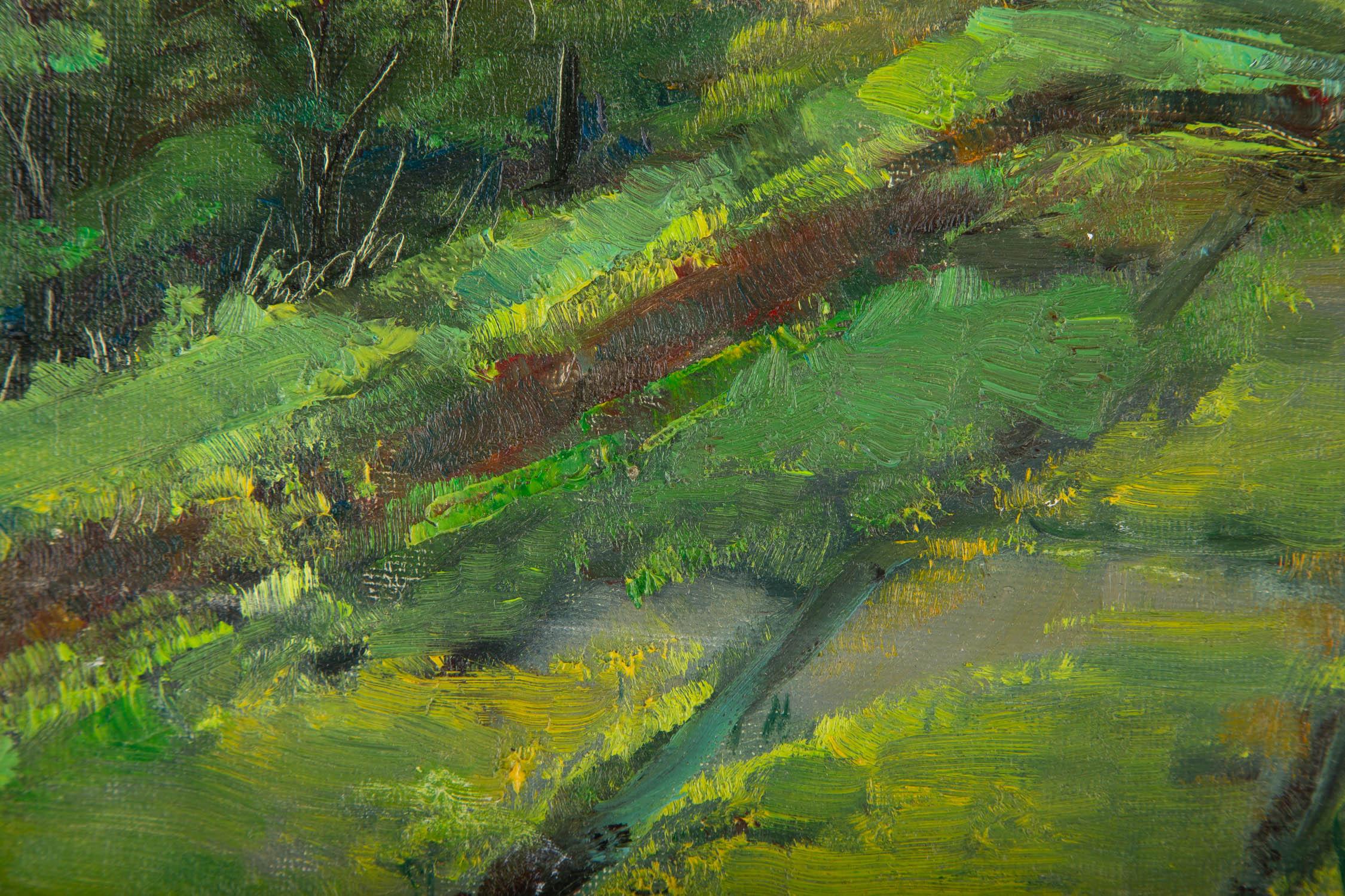Jun Ye Impressionist Original Oil On Canvas 
