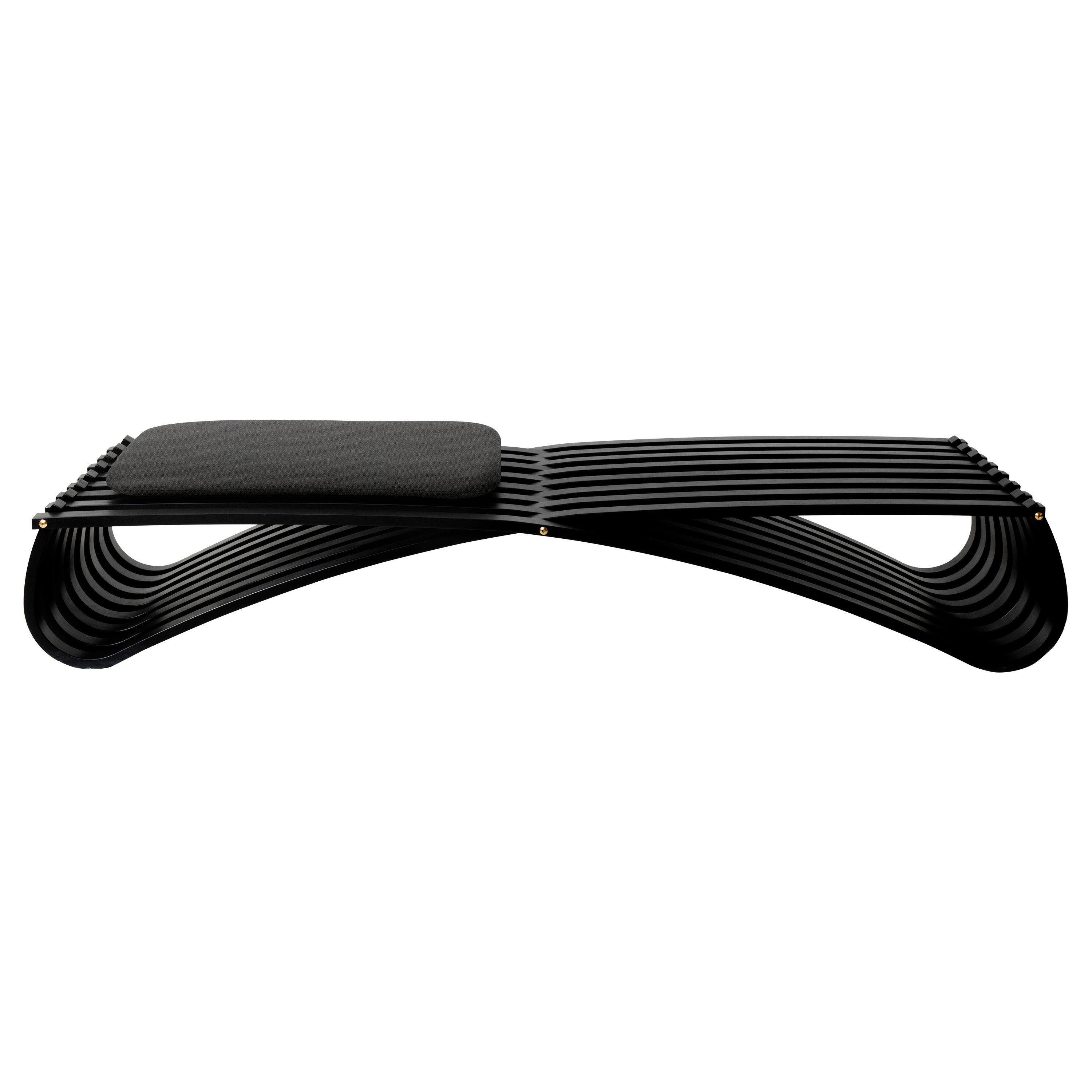 Jundo daybed in black rewool For Sale