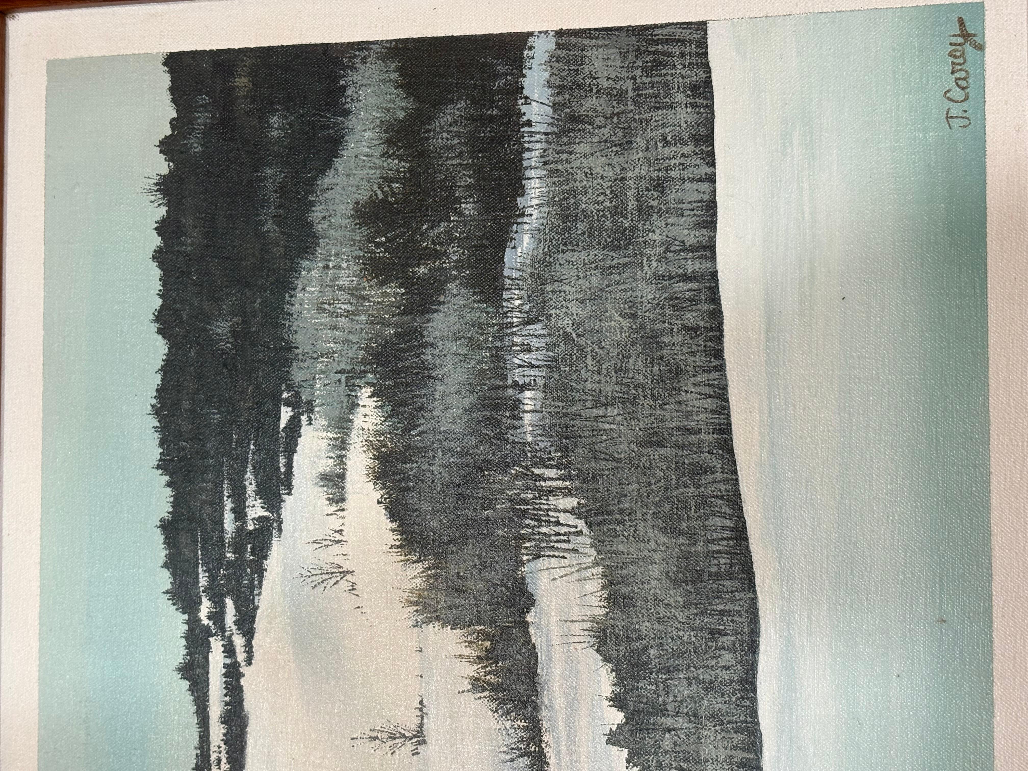 June Carey Peinture originale sur toile 