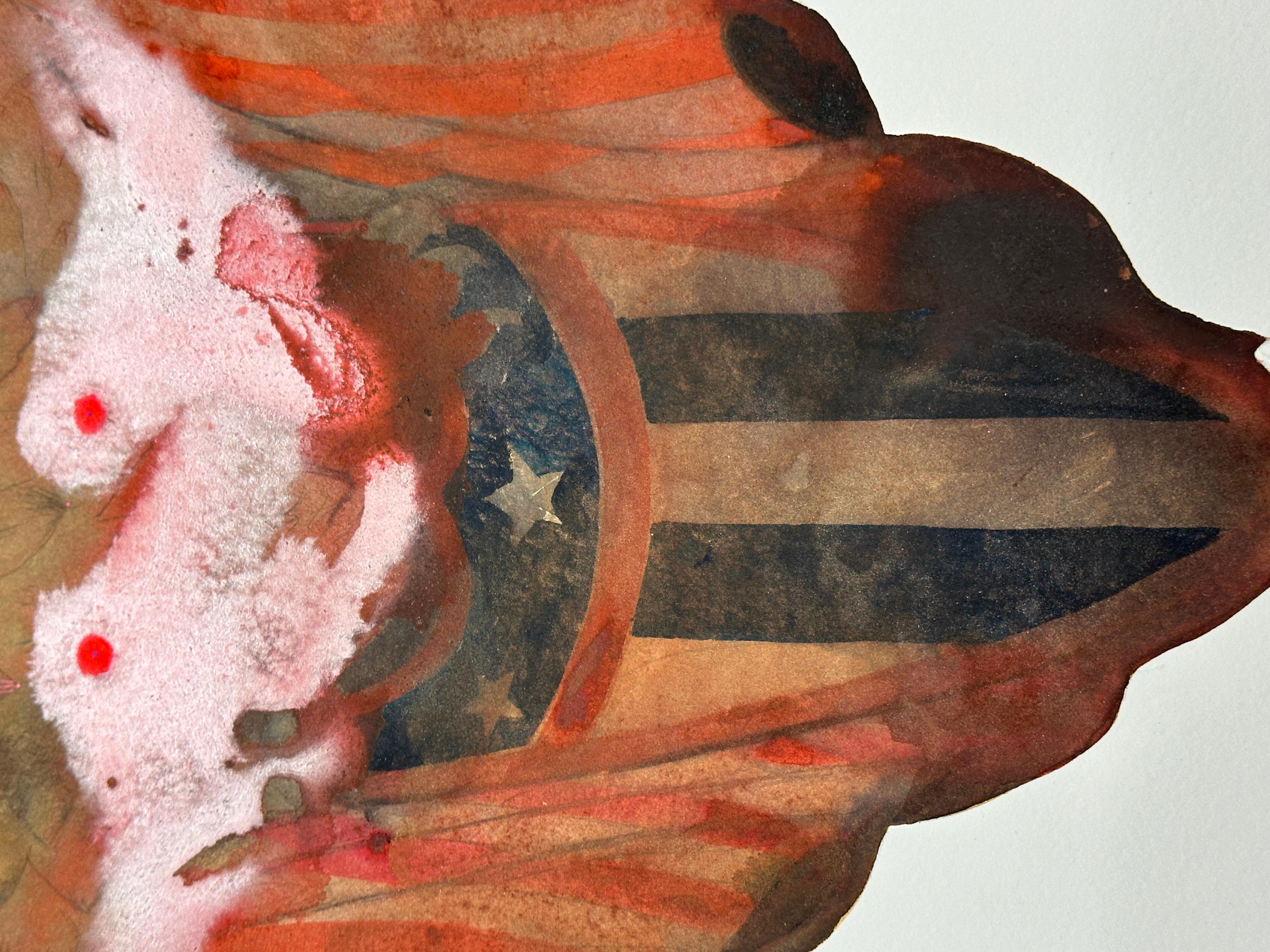 Aquila I+I - Painting di June Glasson
