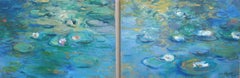 Lilies III, Painting, Acrylic on Canvas