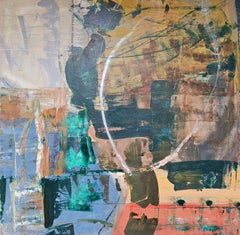 "Königin der Lichterketten", Gemälde, Acryl auf Leinwand