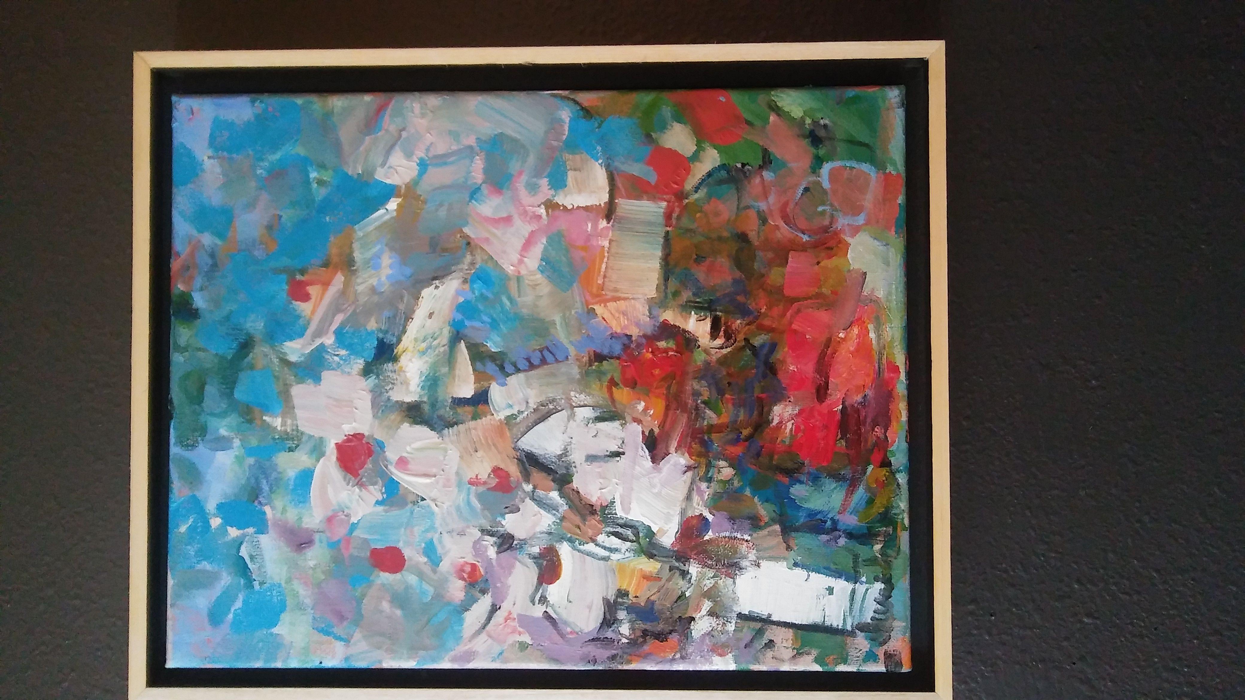 Divertimento estivo, Pittura, Acrilico su tela - Painting di June Johnson