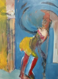 „Tutu Sync“, Gemälde, Acryl auf Leinwand