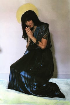 "The Annunciation, " 2018 unique artwork by June Kim