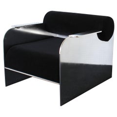Loungesessel im Art Deko Stil