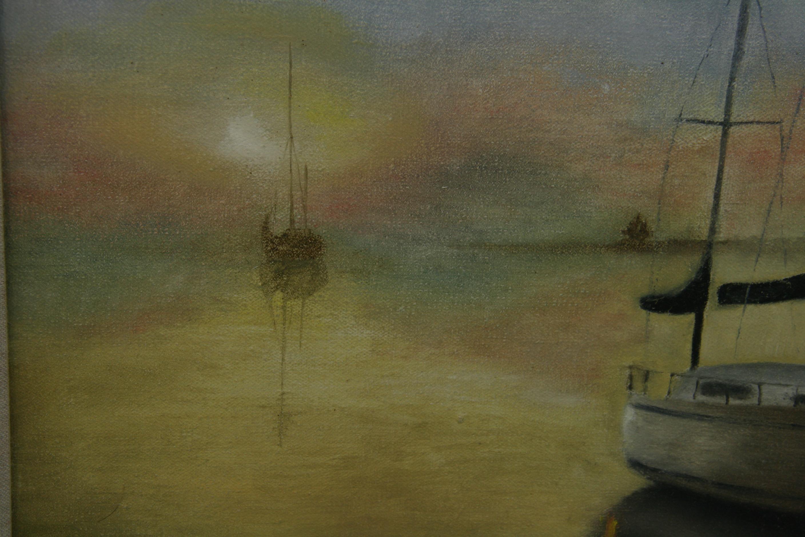  Sailboats into Misty Sunset 1975 For Sale 4