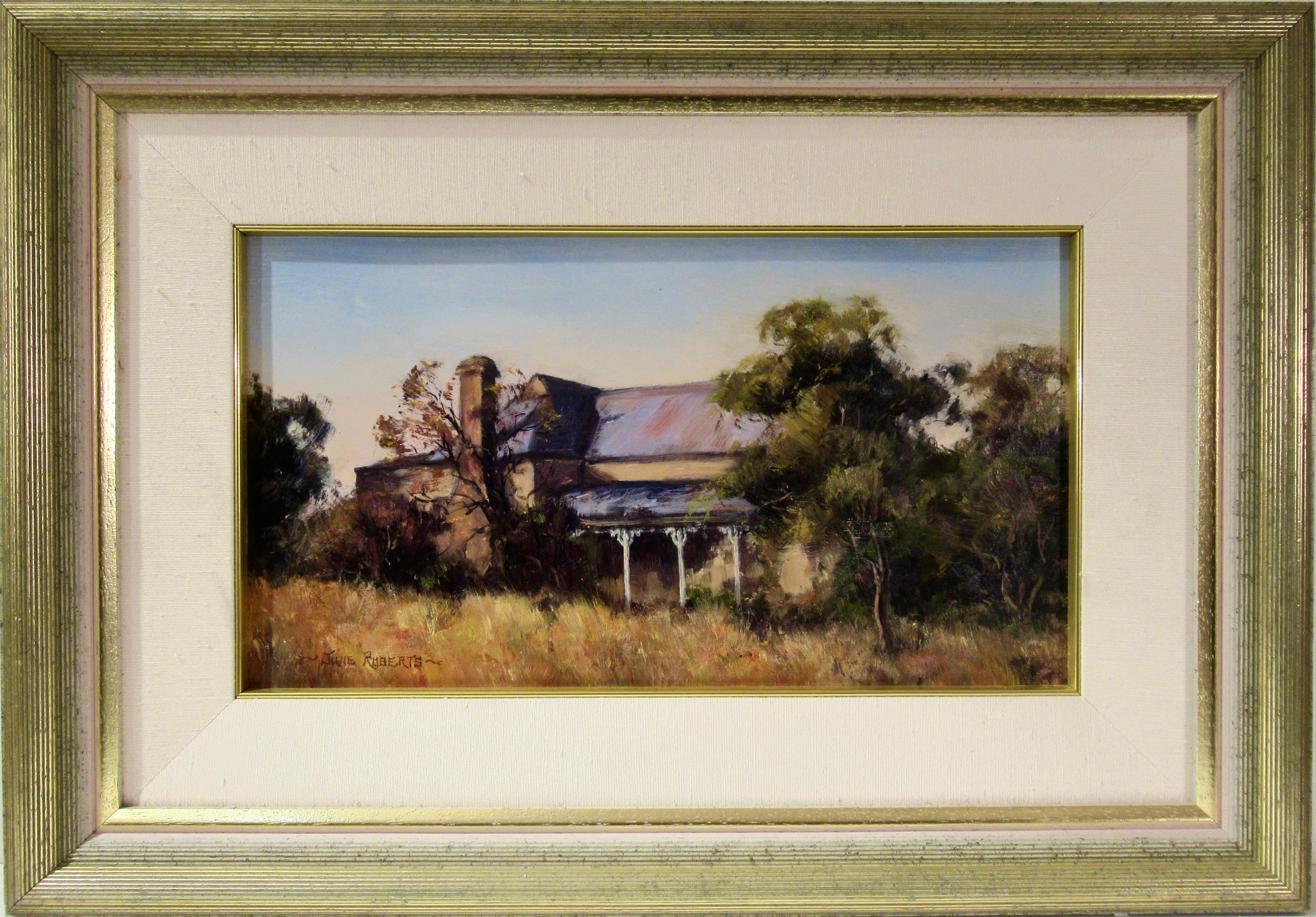 June Roberts Figurative Painting – Farben
