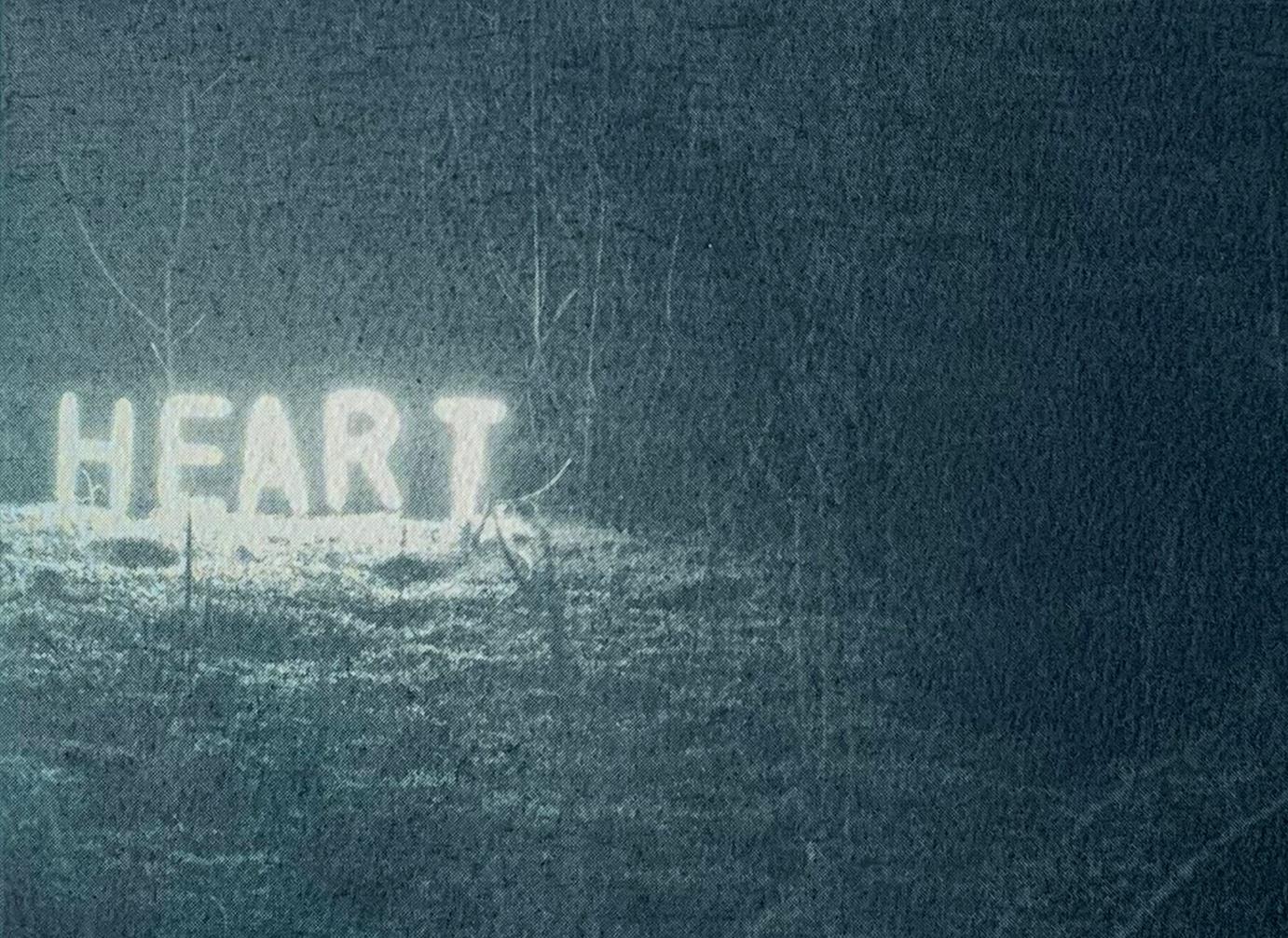 Heart (Green), 2021 – Jung Lee, Neon, Text, Installation, Symbole, Artwork For Sale 1