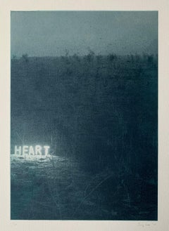 Heart (Green), 2021 Jung Lee, Neon, Text, Installation, Symbole, œuvre d'art